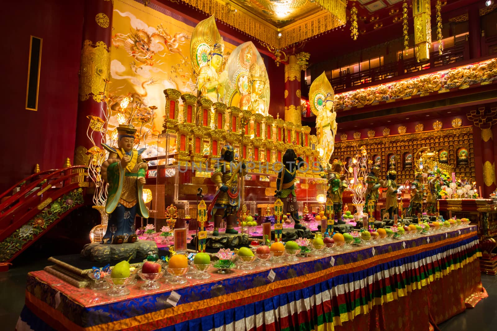 Buddha Tooth Relic Temple in Singapore by FiledIMAGE