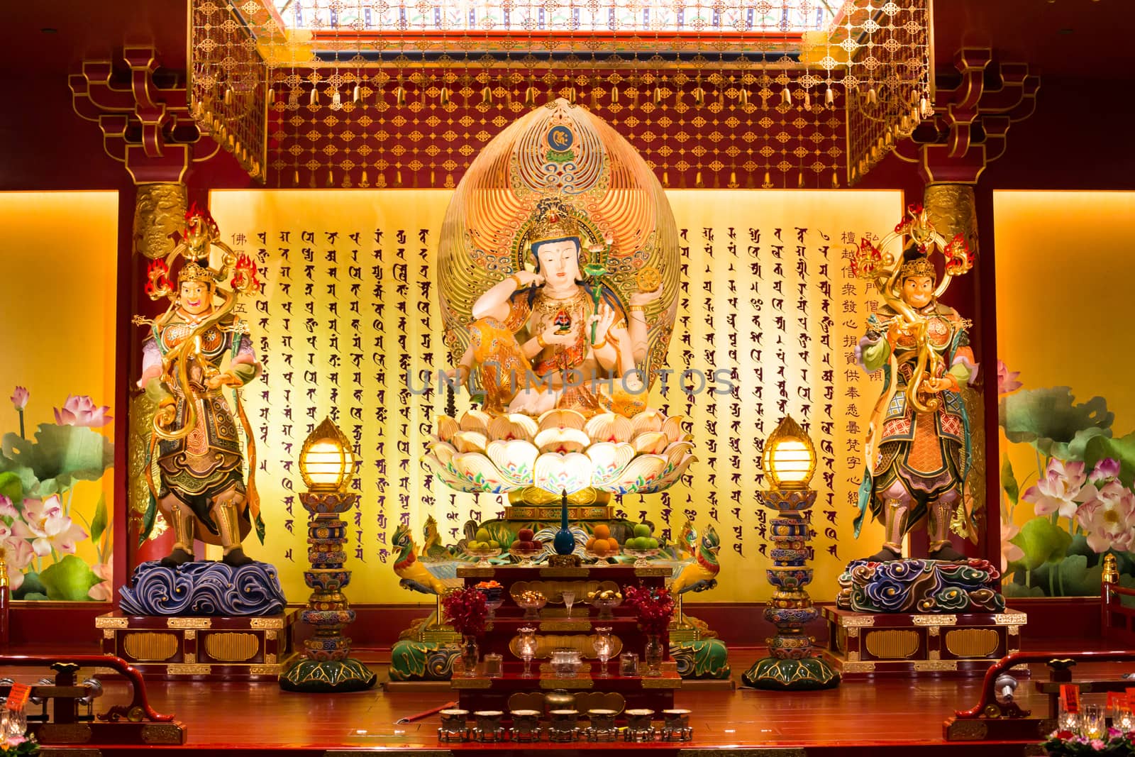 Buddha Tooth Relic Temple in Singapore by FiledIMAGE