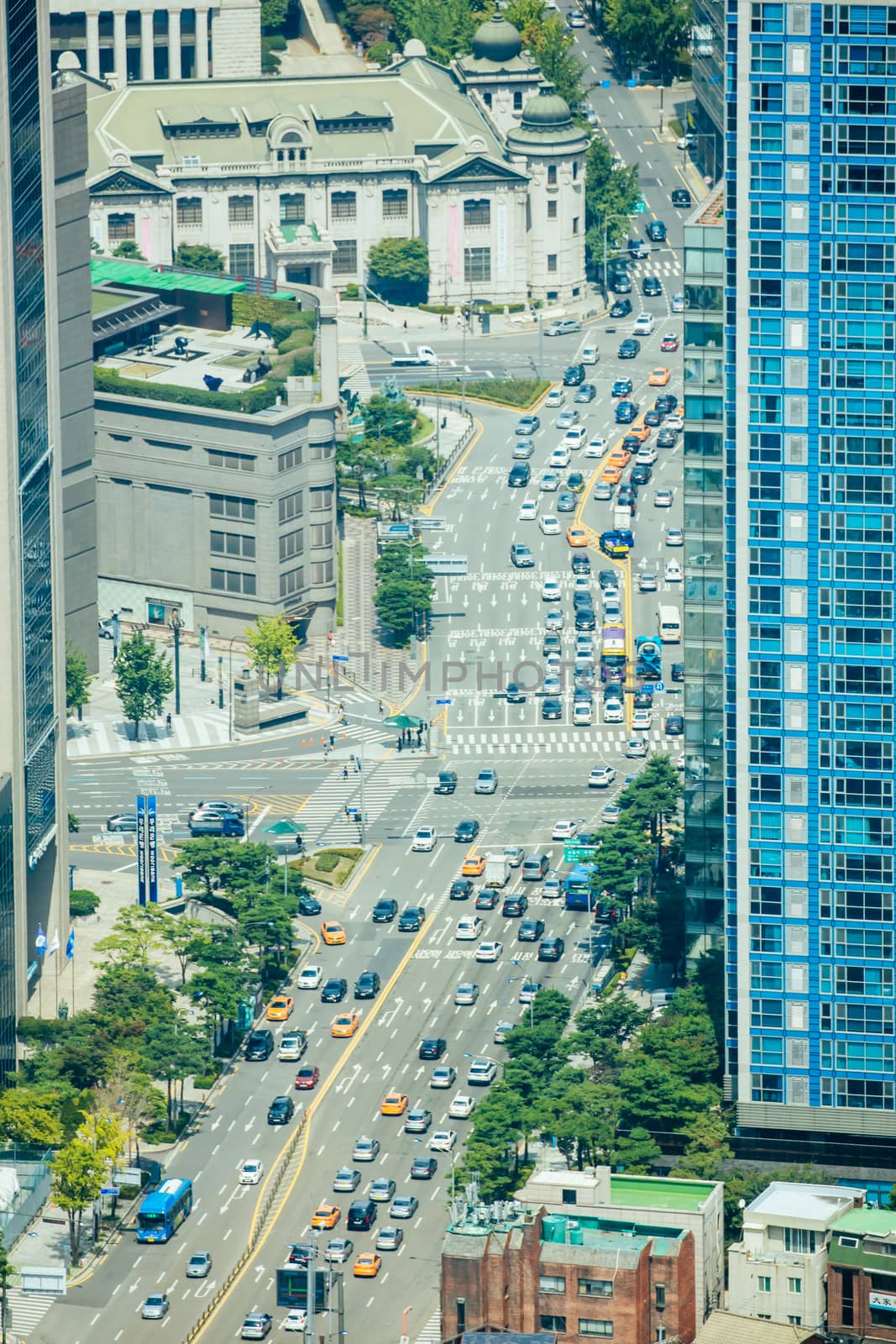 Namsan Tower View Seoul by FiledIMAGE