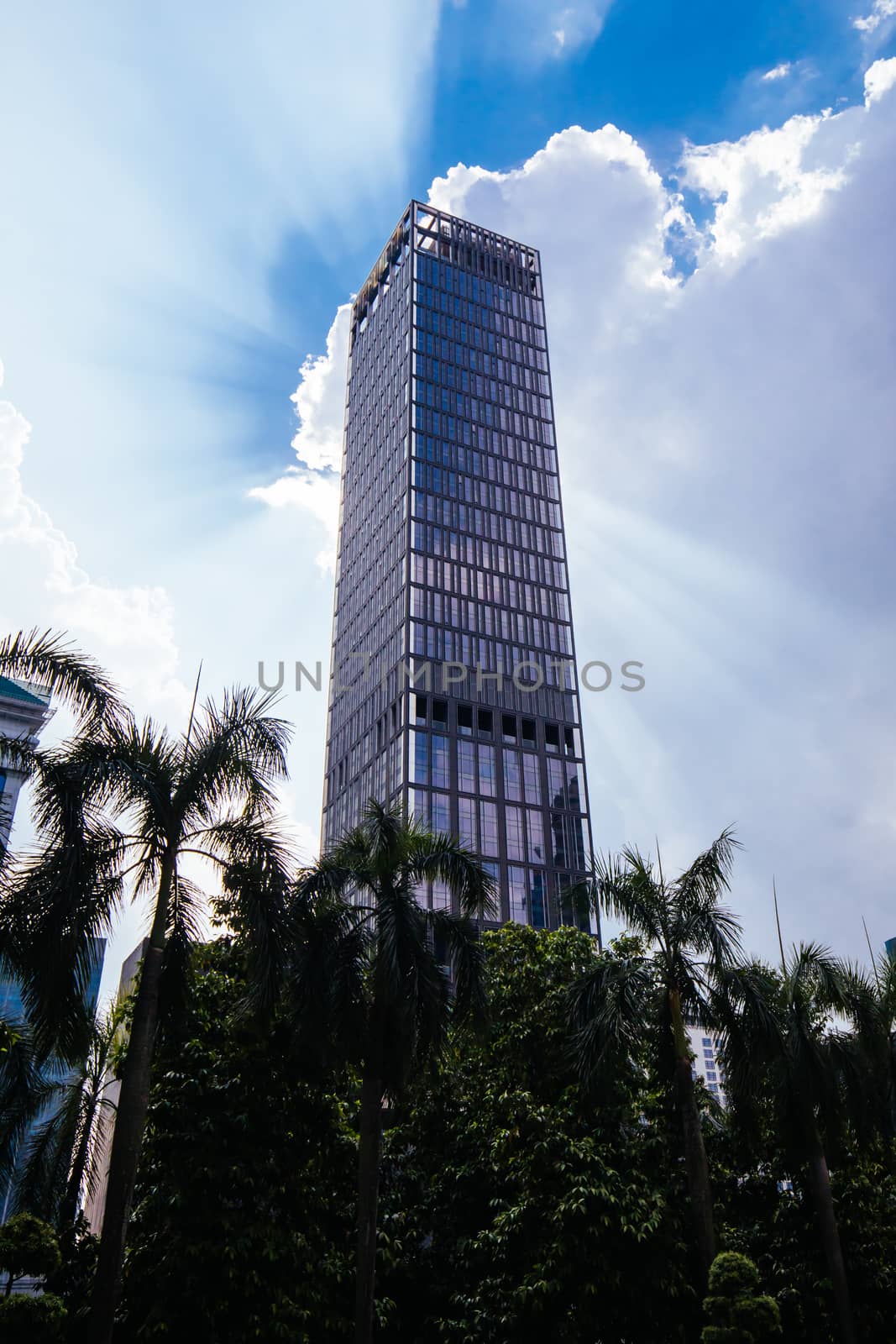 Kuala Lumpur Building Silver Lining by FiledIMAGE