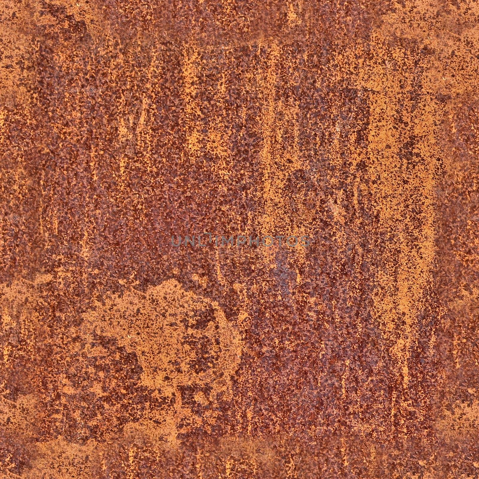 Photo realistic seamless texture pattern of rusty metal in high resolution
