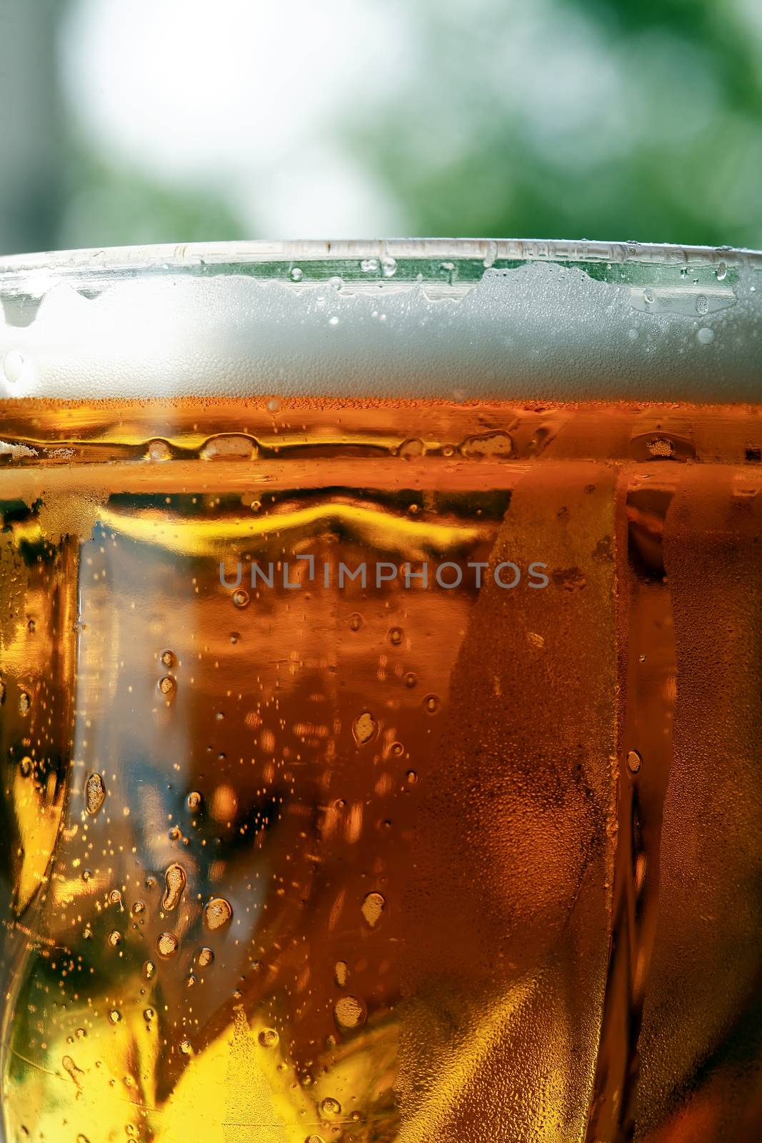 Cold Beer With Foam by kvkirillov