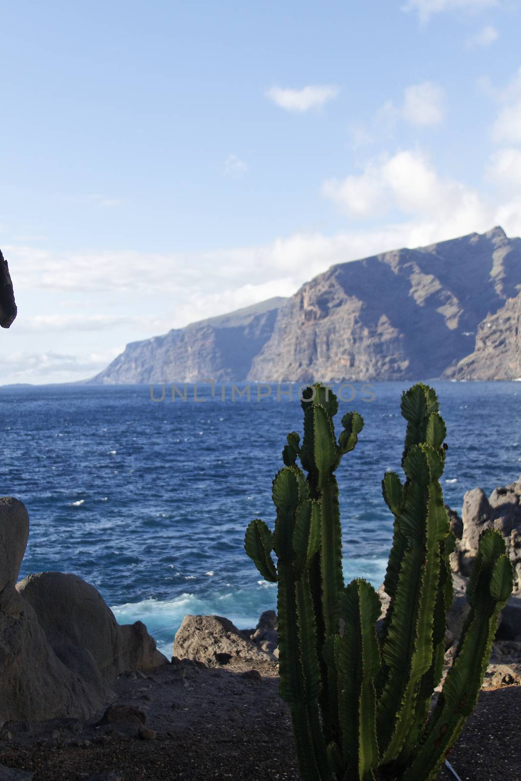 Los Gigantes - a cliff at tenerife