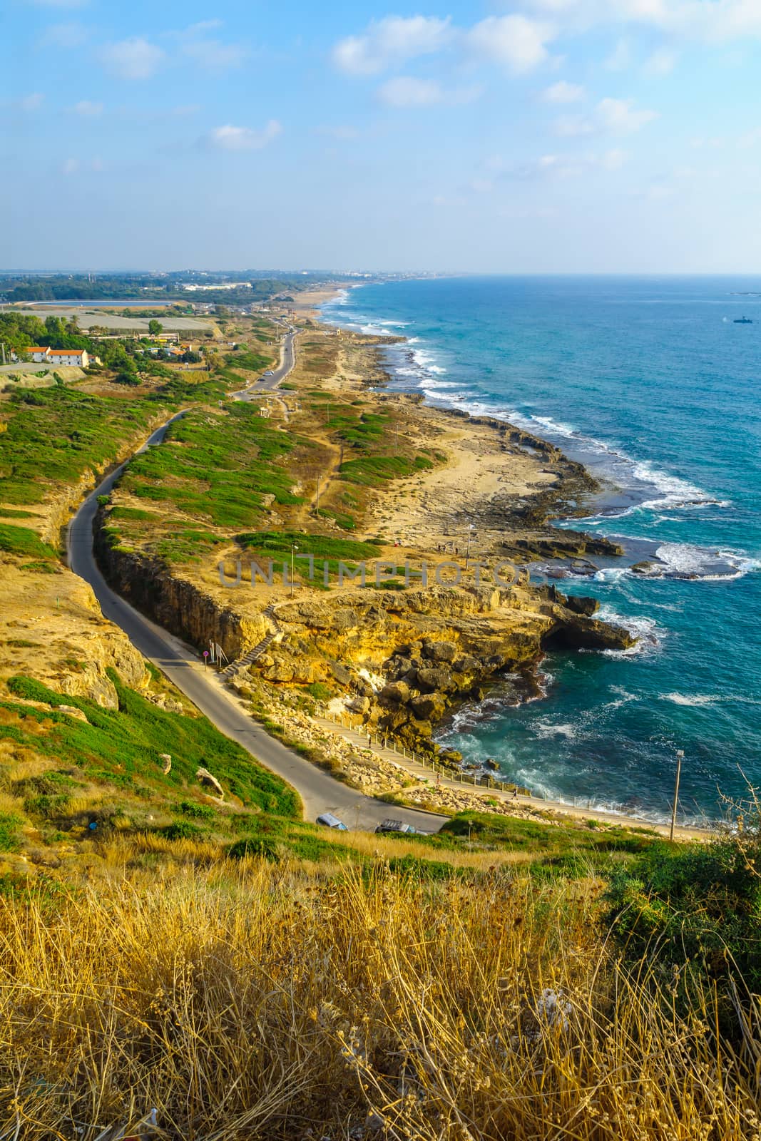 Coast from Rosh Hanikra, Northern Israel by RnDmS