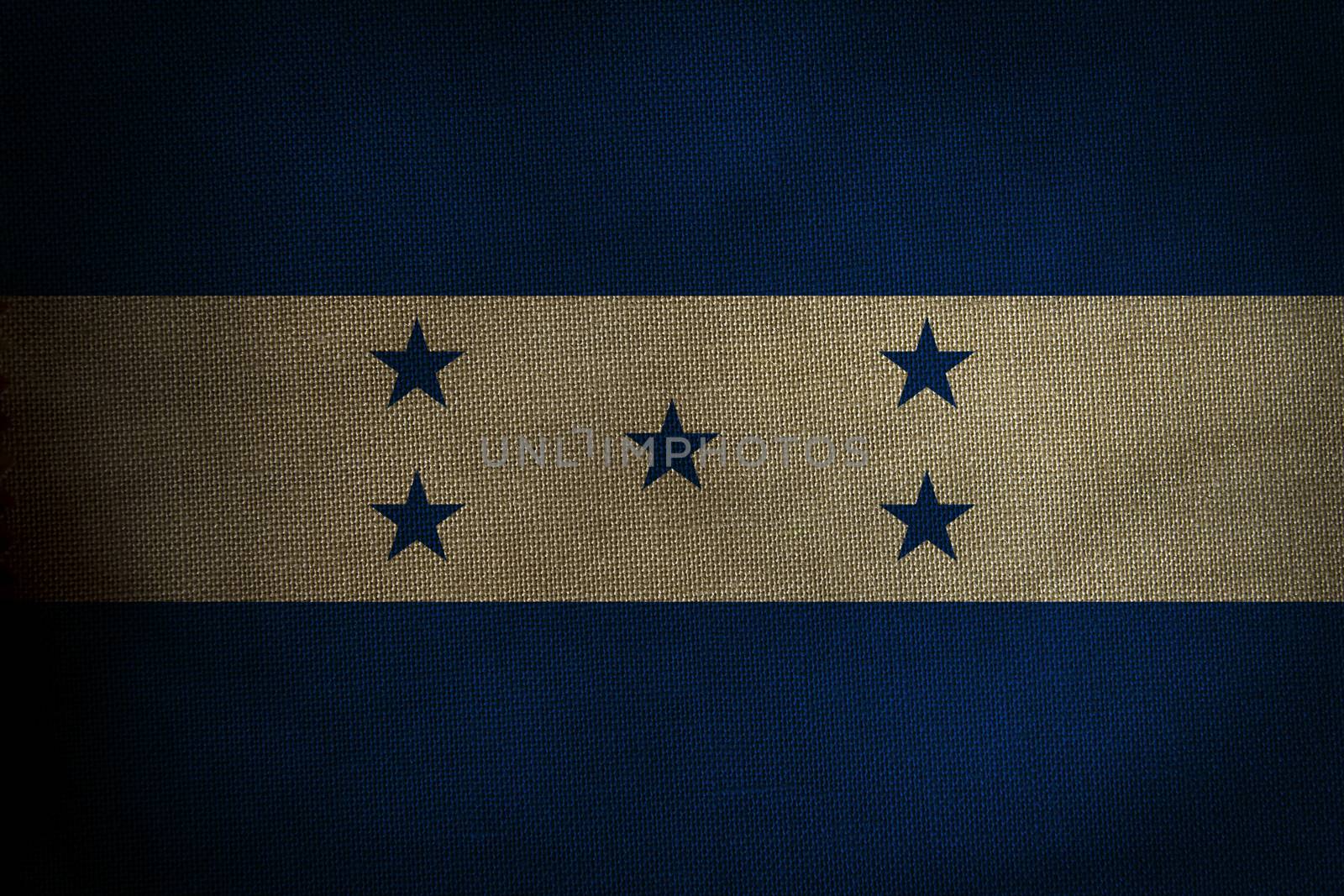 The central part of the flag of the state of Honduras