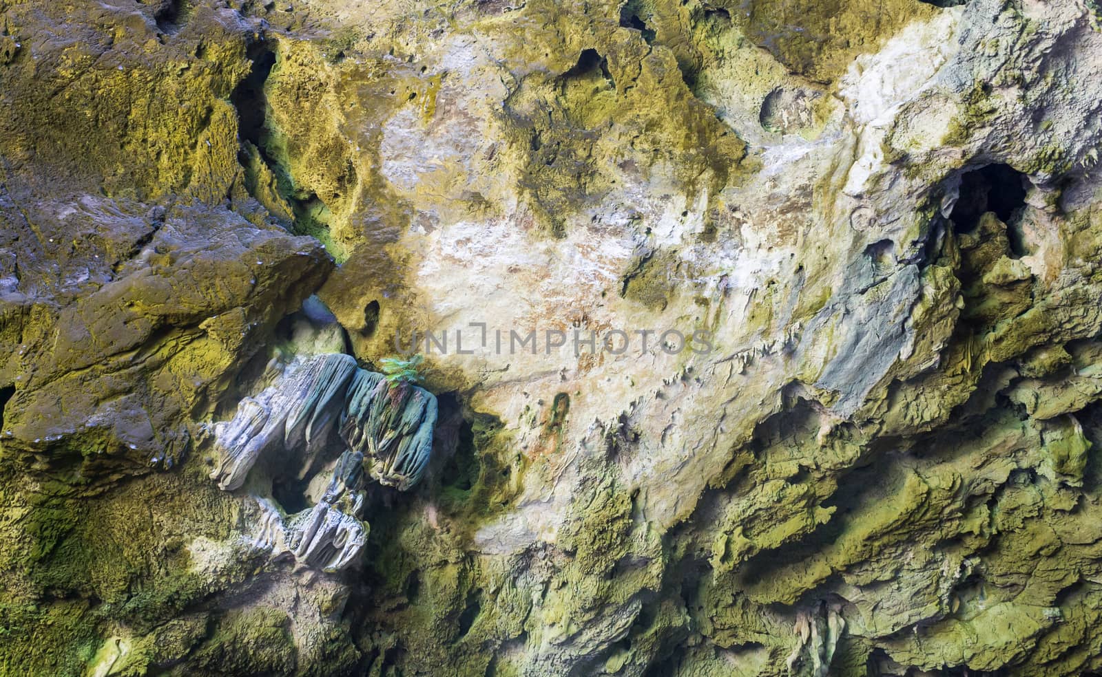Rock or Stone Texture Background Phraya Nakhon Cave Prachuap Khi by steafpong
