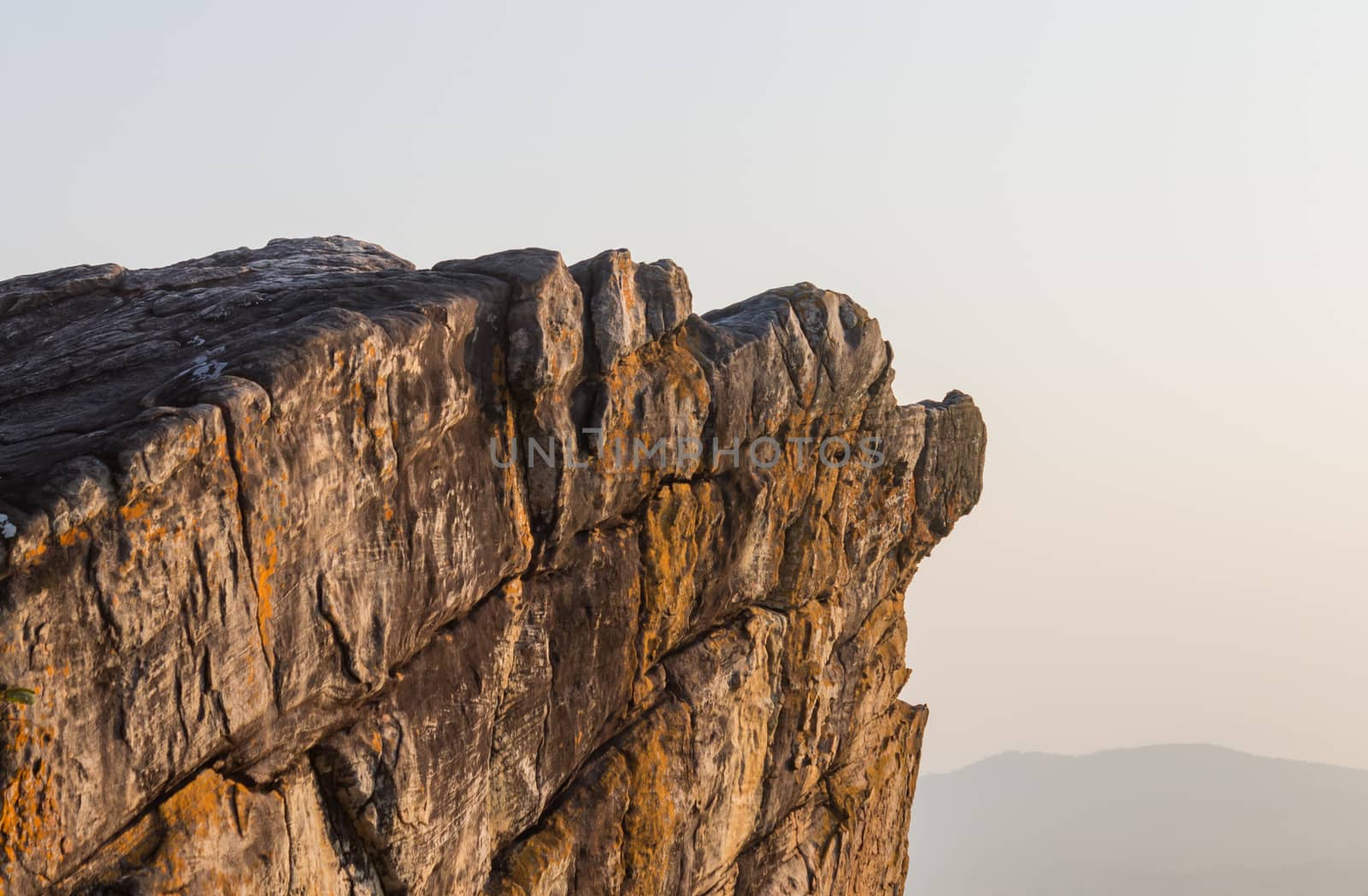 Pha Hua Rue Rock Cliff Mountain Hill Phayao Attractions Thailand by steafpong