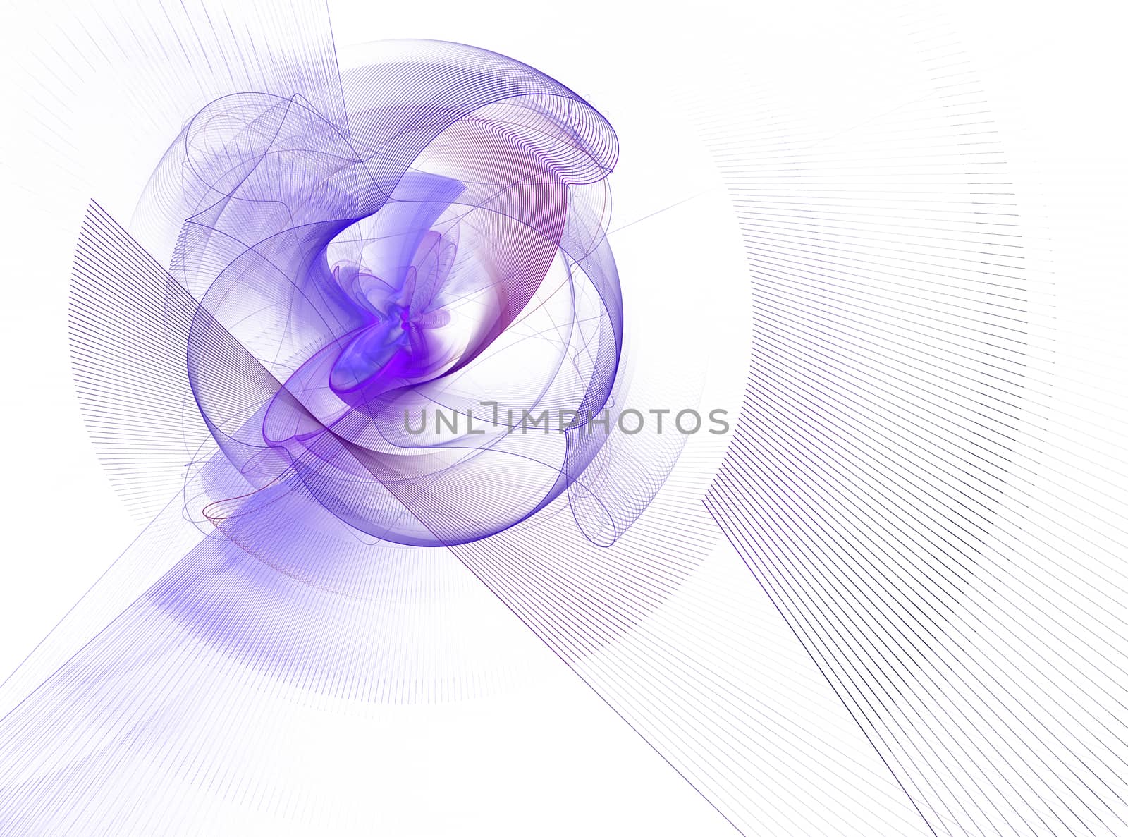 An abstract computer generated modern fractal design on dark background. Abstract fractal color texture. Digital art. Abstract Form & Colors. Vortex and rotation pattern