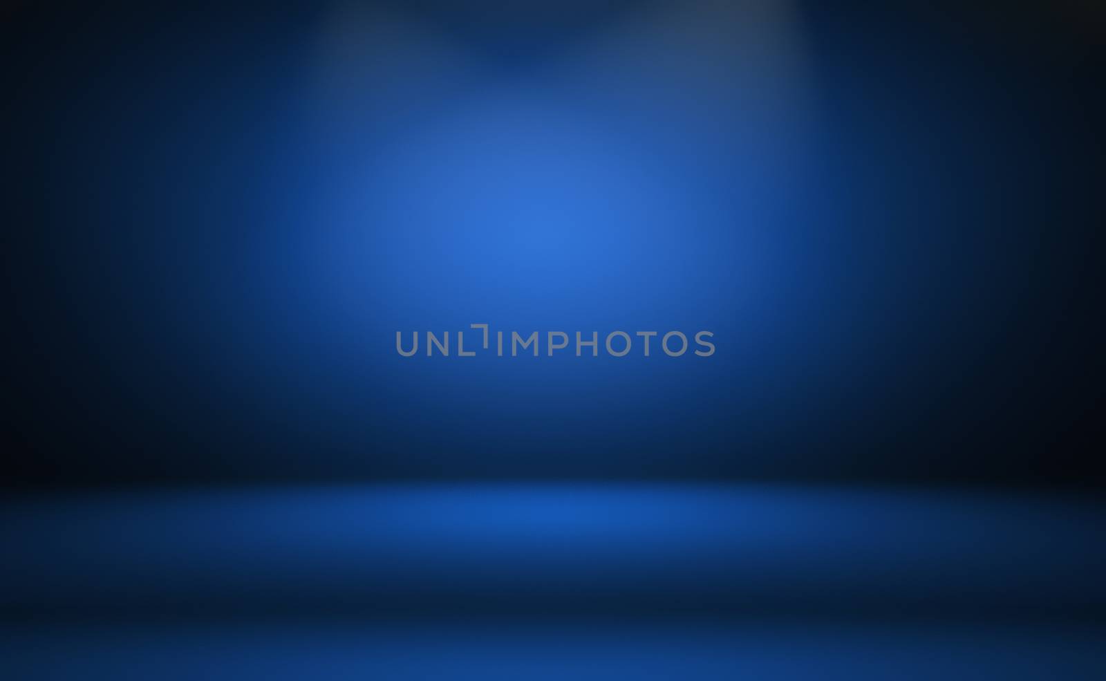 Abstract Luxury gradient Blue background. Smooth Dark blue with Black vignette Studio Banner. by Benzoix