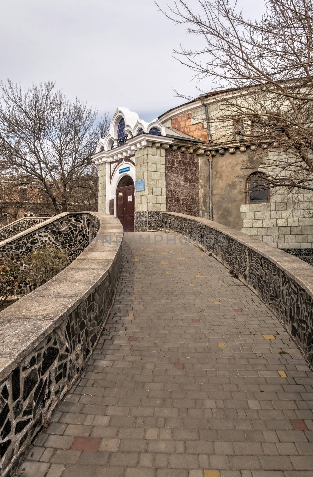 Old historical abandoned sanatorium Kuyalnik in Odessa, Ukraine by Multipedia