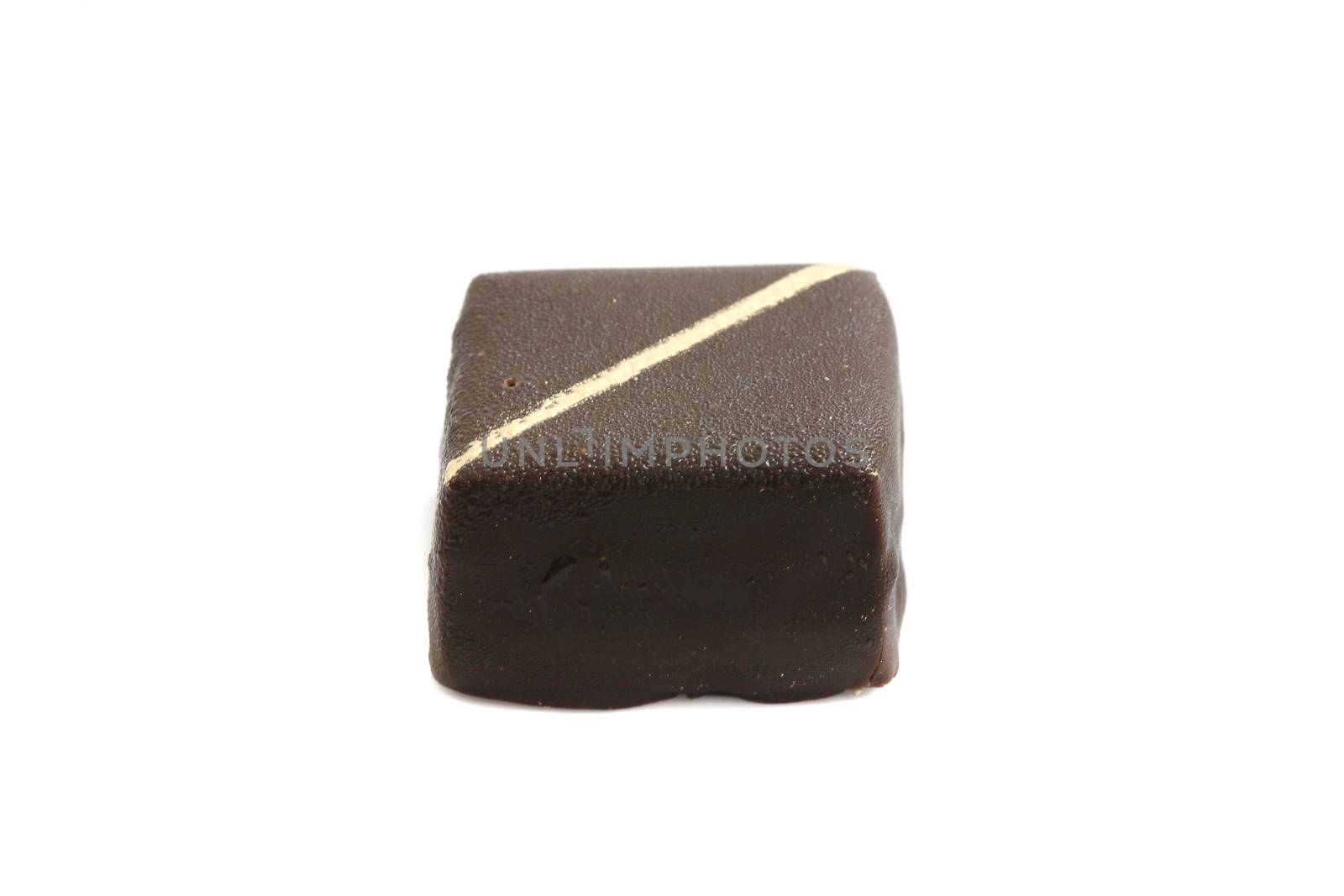 Chocolated isolated in white background