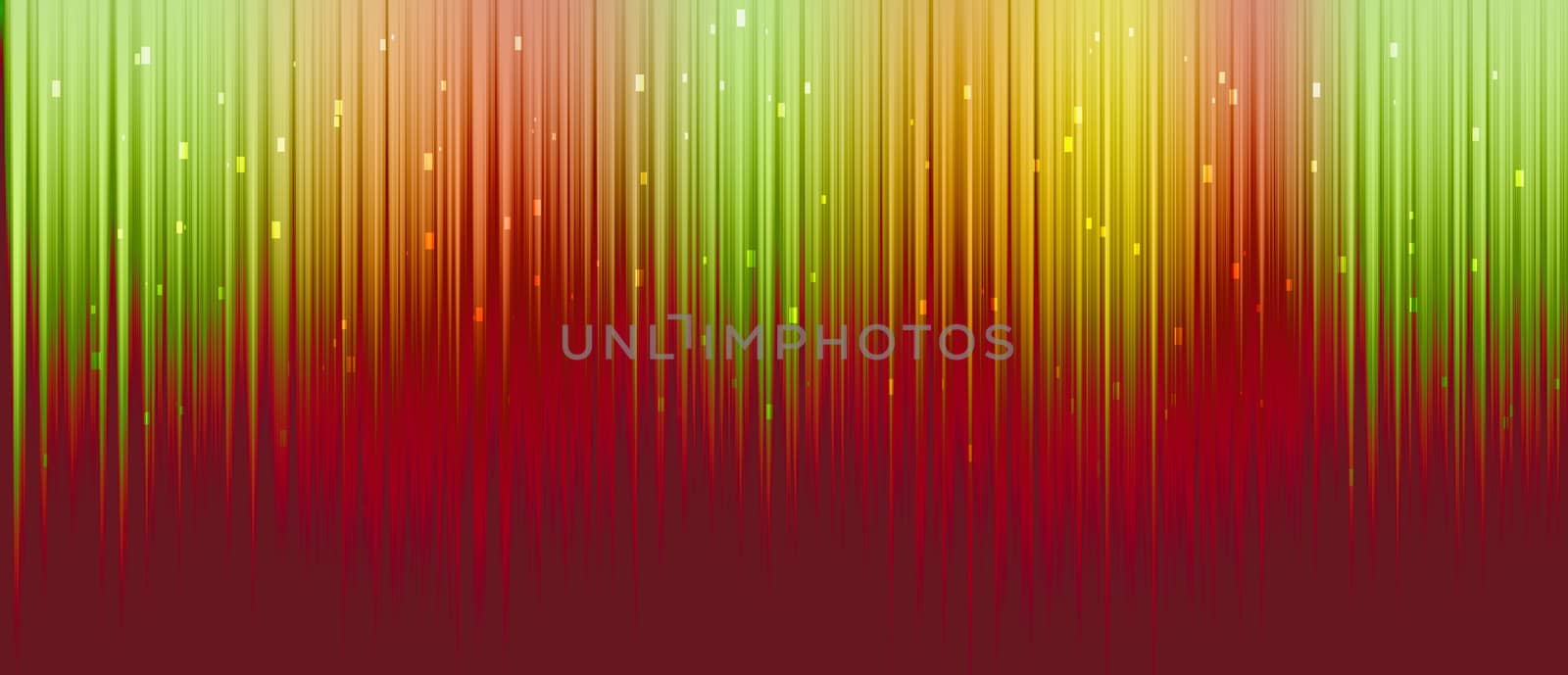 Bright background for a Christmas greeting card featuring bright elements with sparks.