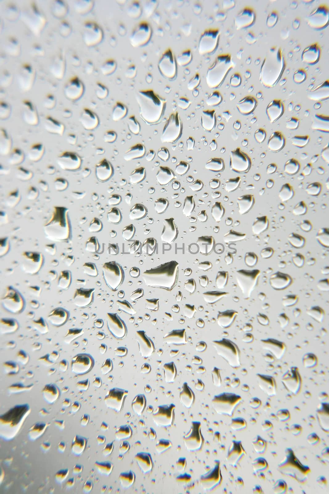 Drops of rain on the window by sergpet