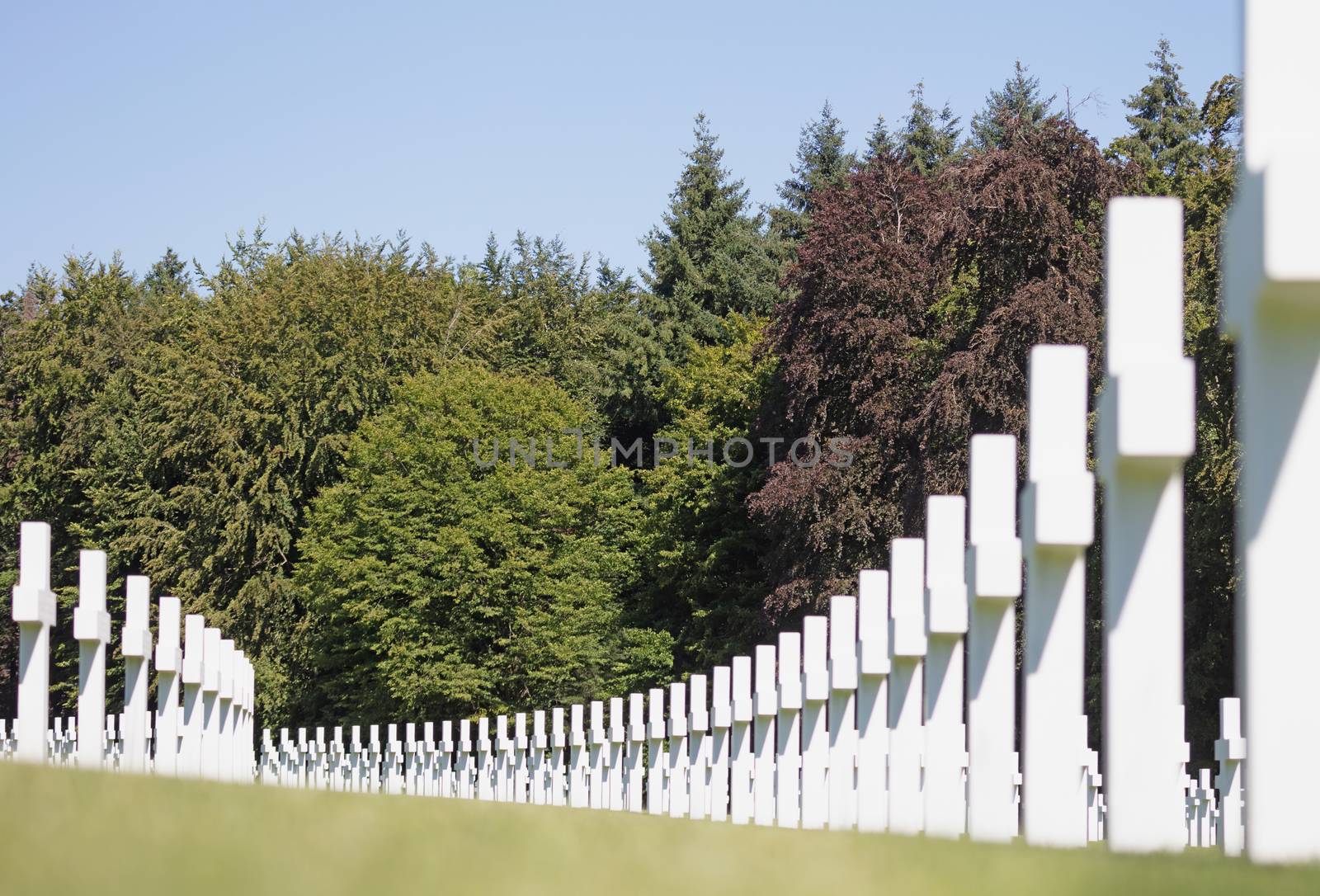 The American military cemetary in Luxembourg by michaklootwijk