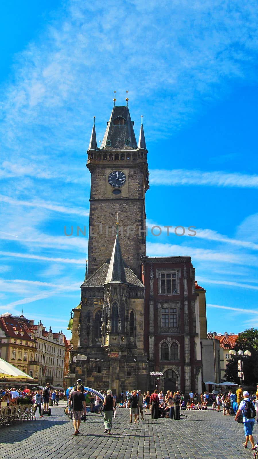 Tourist quarter of Prague, Czech Republic