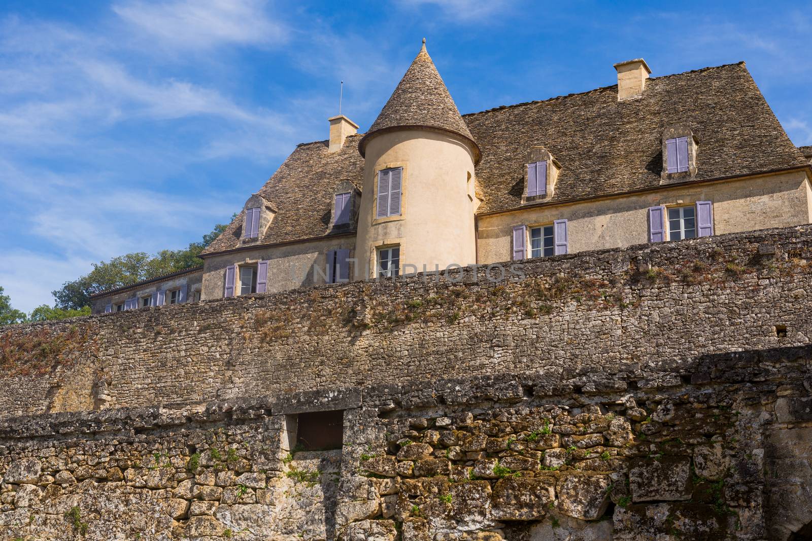 The Castle of the Jardins de Marqueyssac by zittto