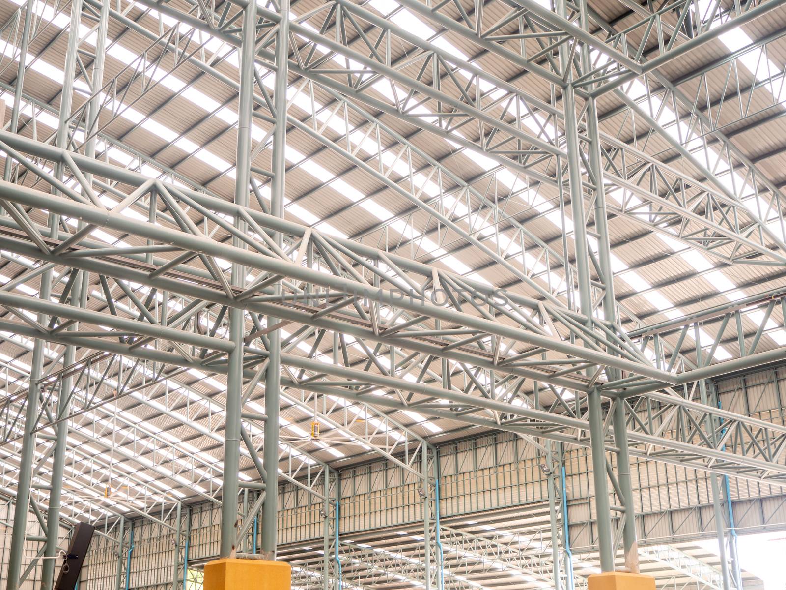 Big Hall Roof steel structure the modern design.
