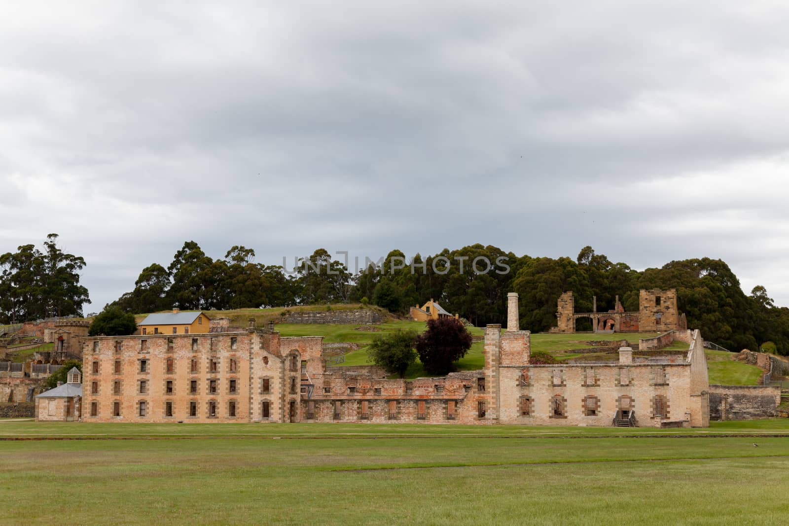 Port Arthur, Tasmania, Australia 25/11/2013 Prison buildings  by kgboxford