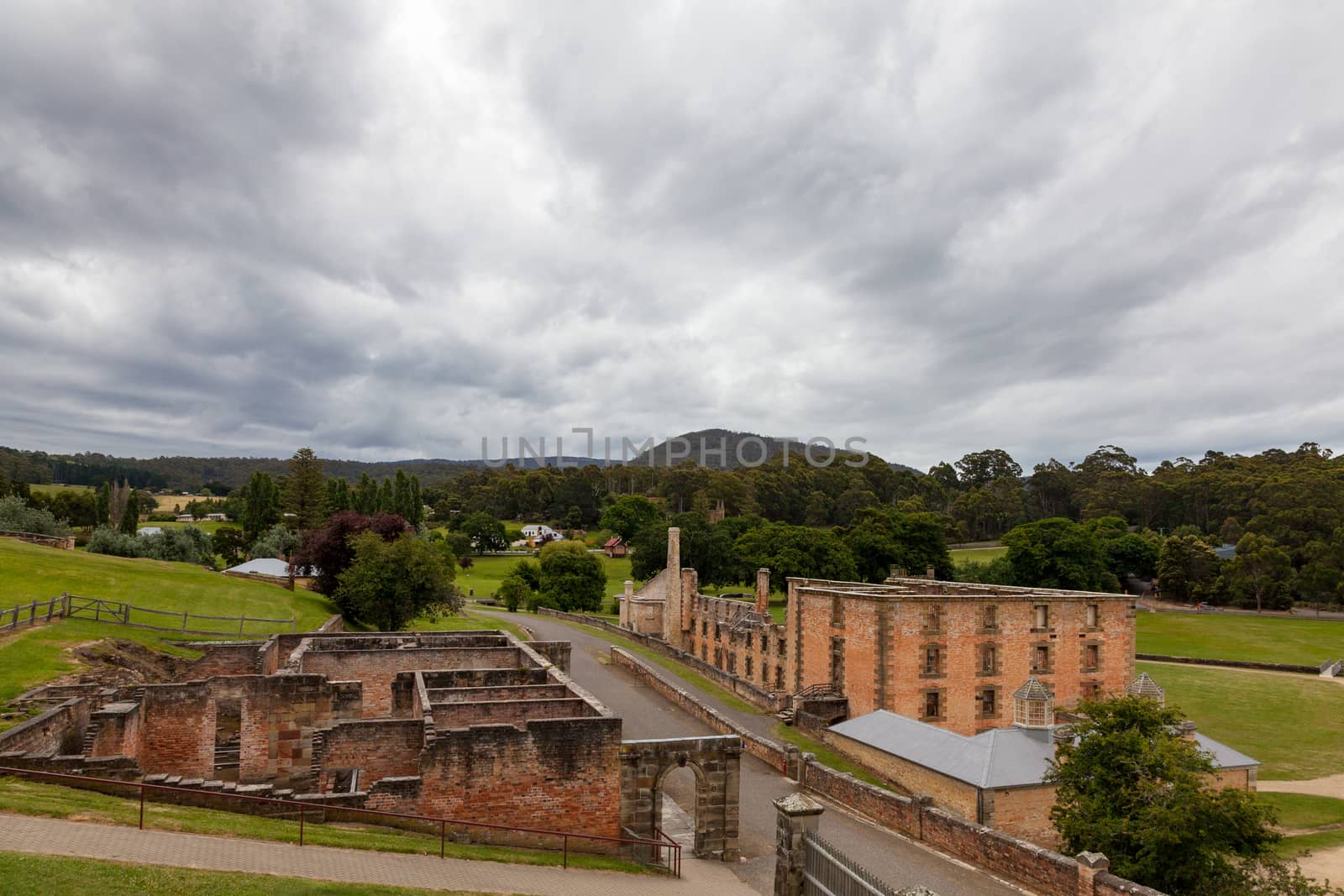 Port Arthur, Tasmania, Australia 25/11/2013 Prison buildings  by kgboxford