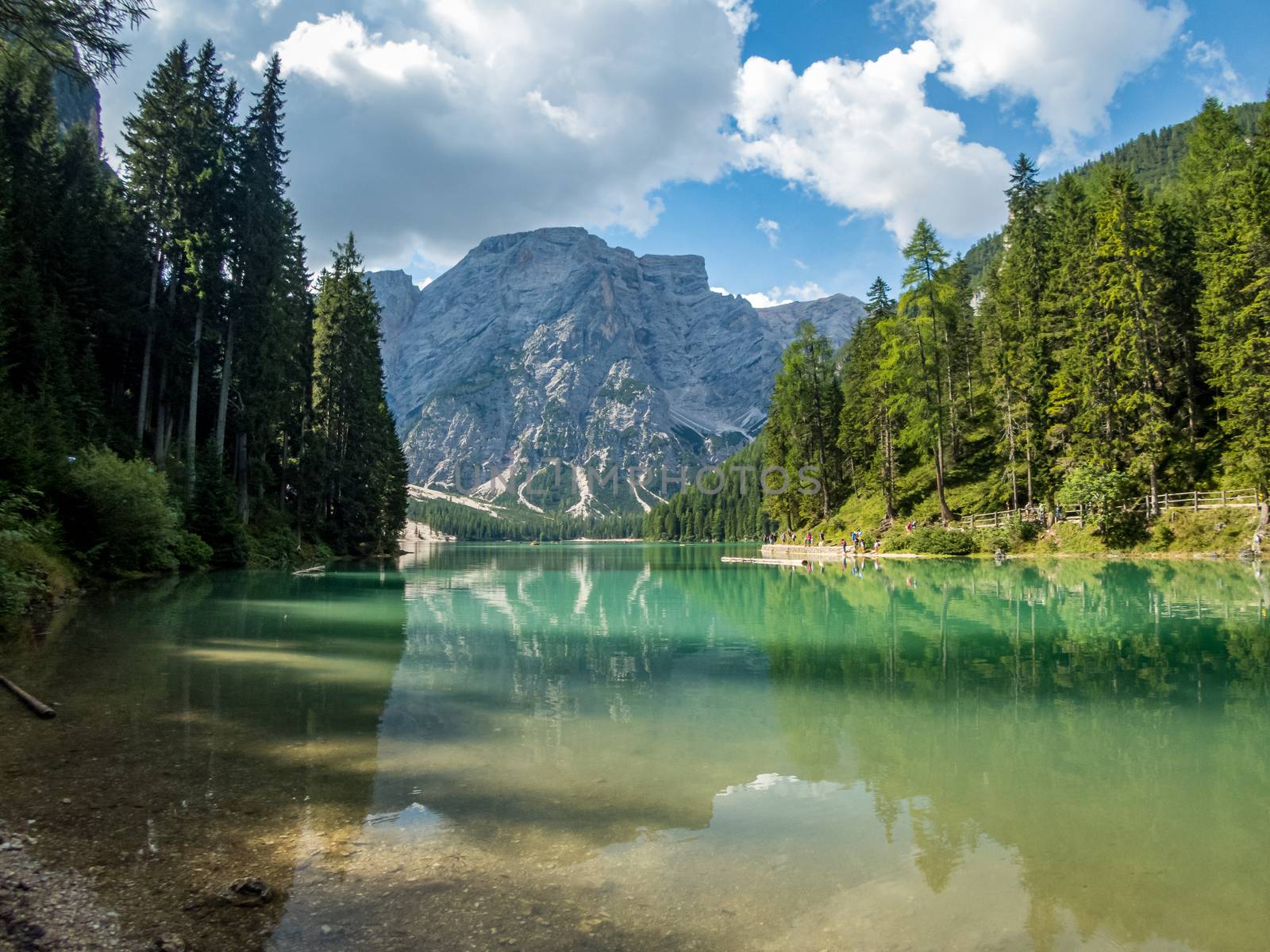 Pragser Wildsee in the Dolomites, South Tyrol by mindscapephotos