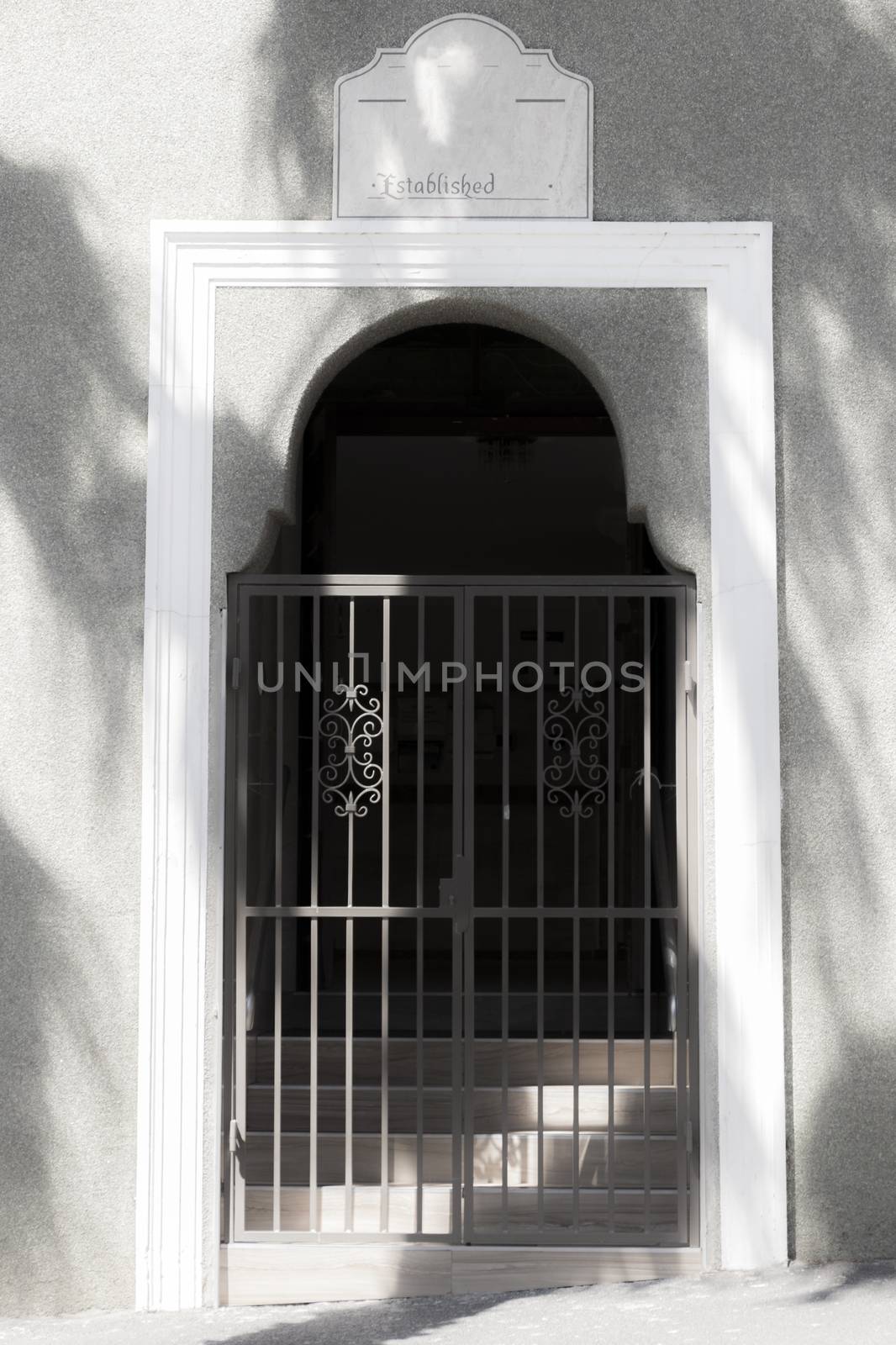 Noble entrance, noble gate in City of Cape Town, South Africa.