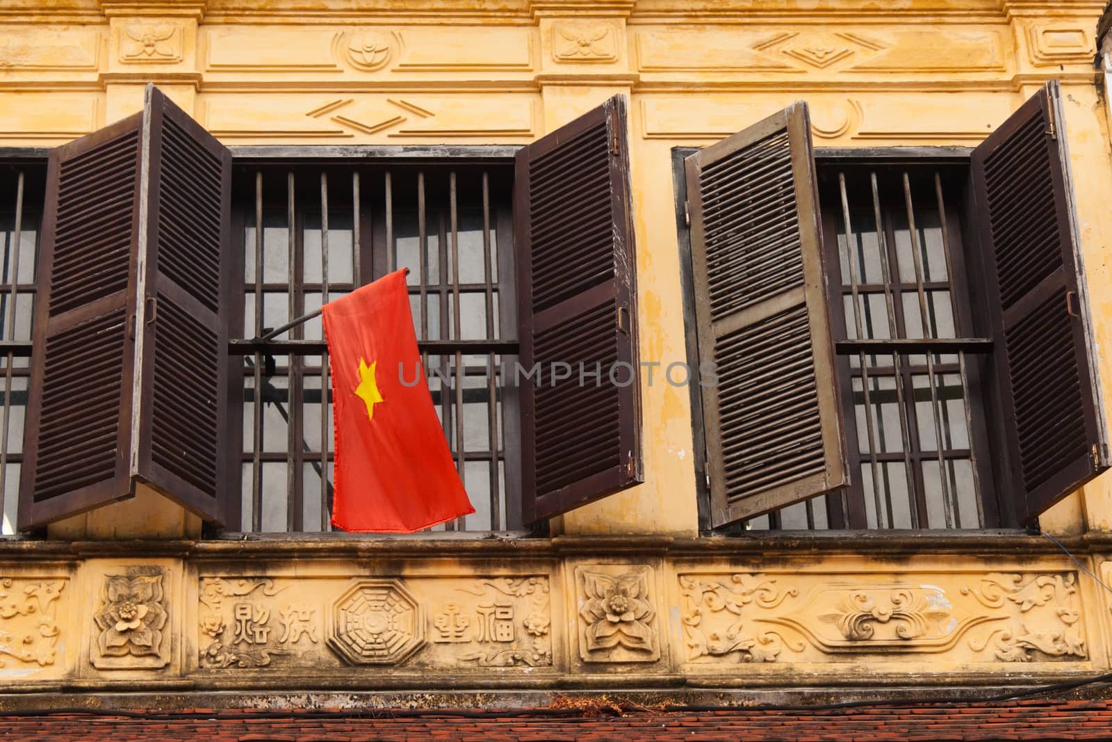 Hoi An Vietnam a World Heritage Site ancient town on river now famous for lanterns and holiday destination an exceptionally well-preserved example of a Southeast Asian trading port dating from the 15th to the 19th century. High quality photo