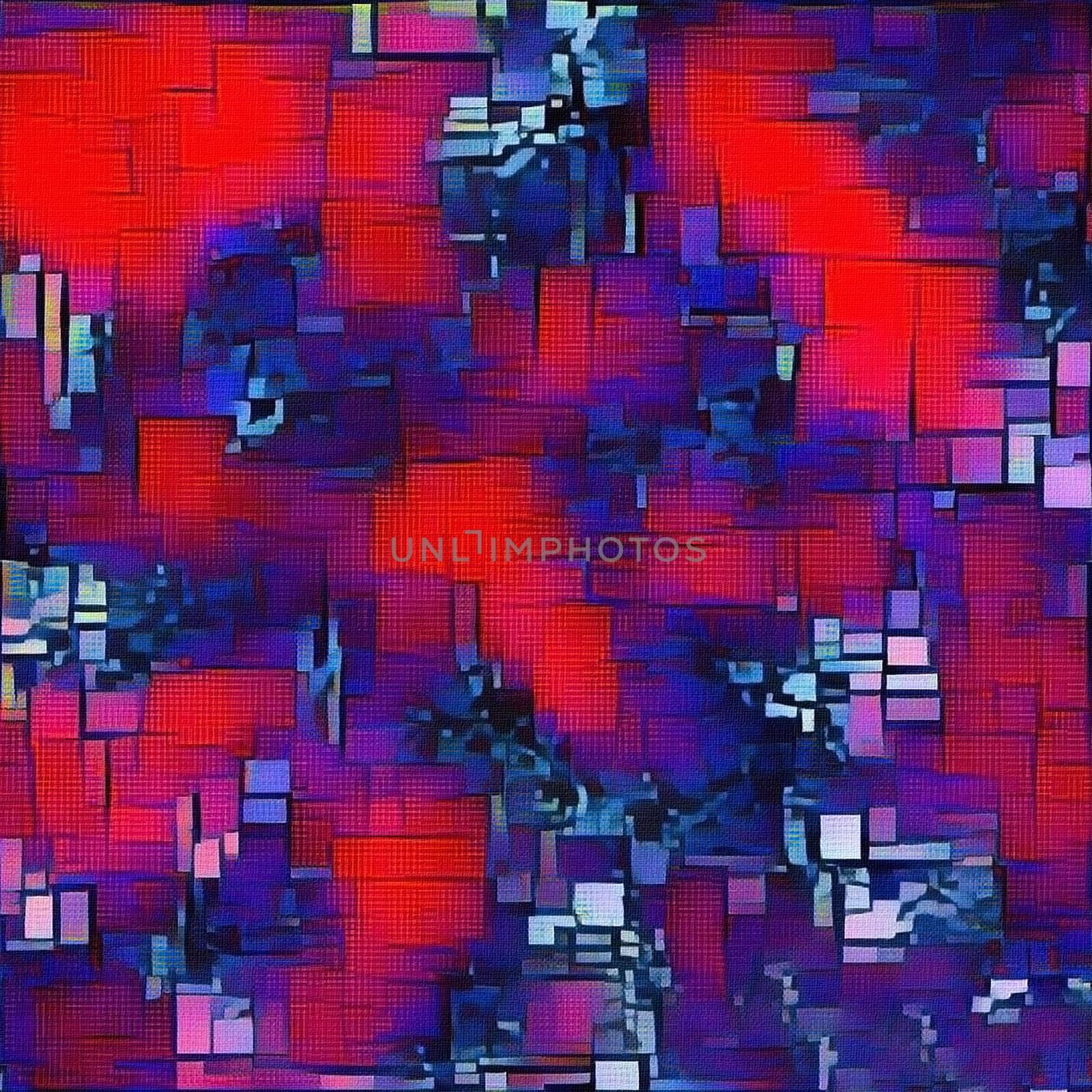 Abstract  pattern. Mondrian style.