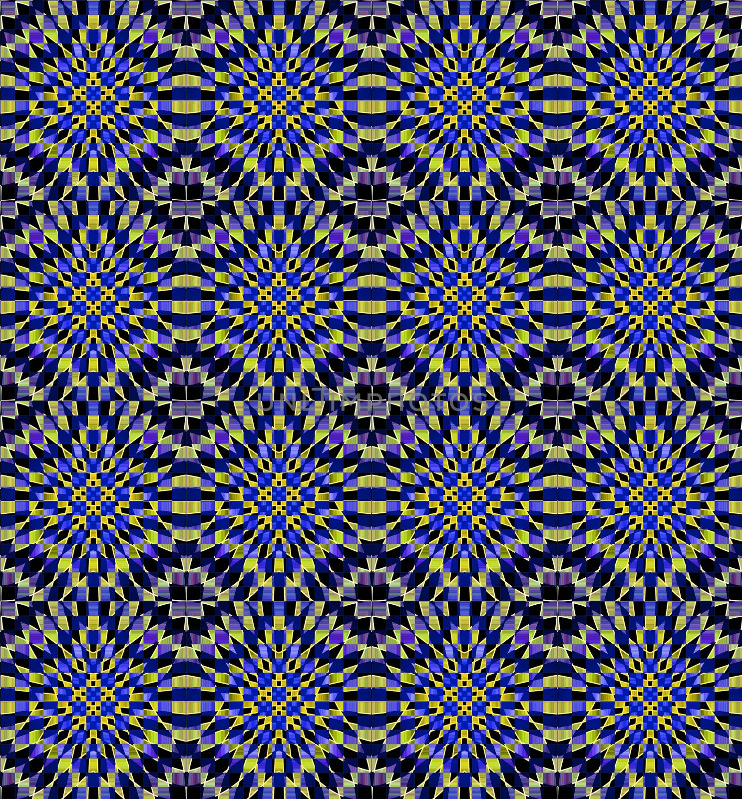 Seamless background. Abstract kaleidoscopic pattern