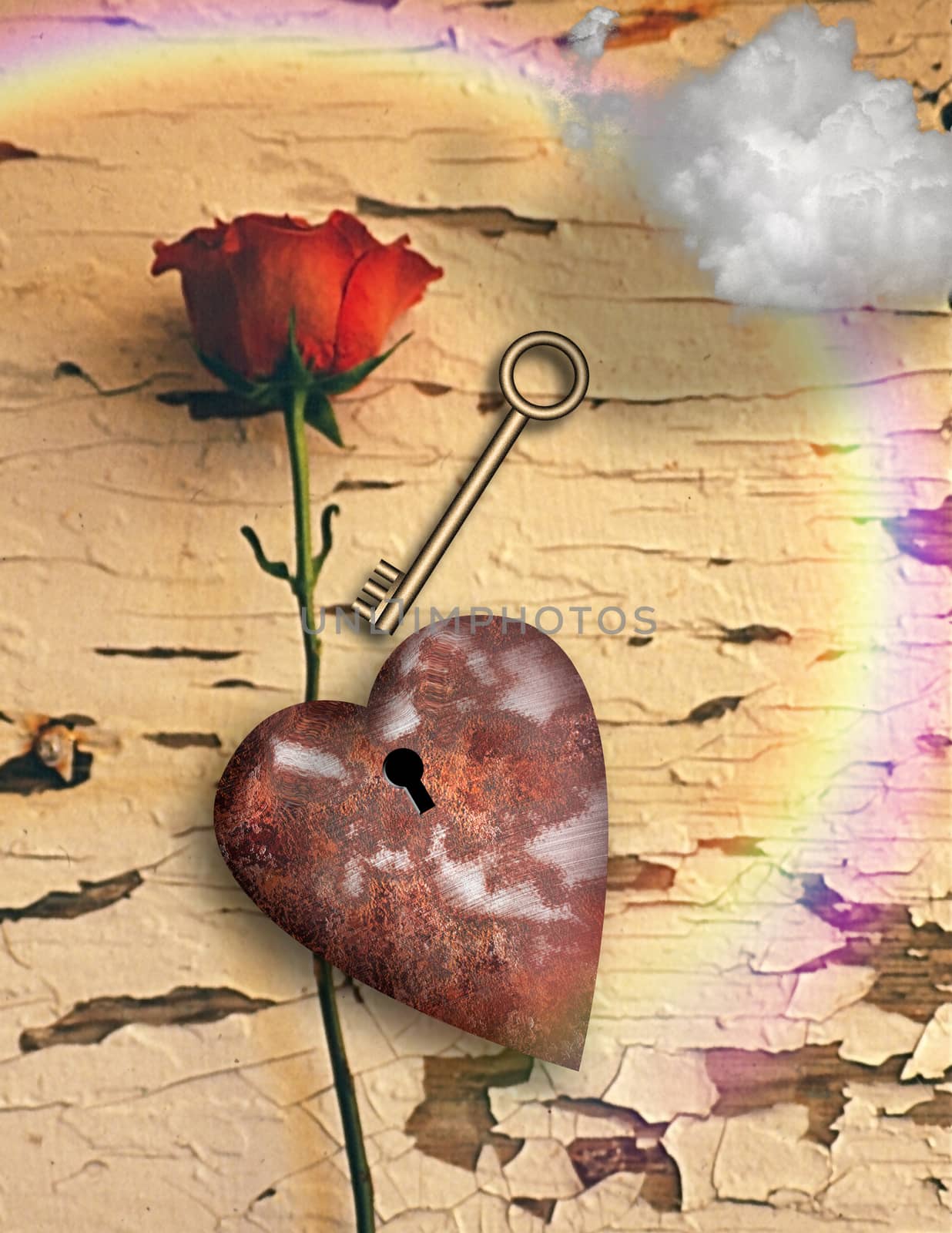 Rusted Heart by applesstock