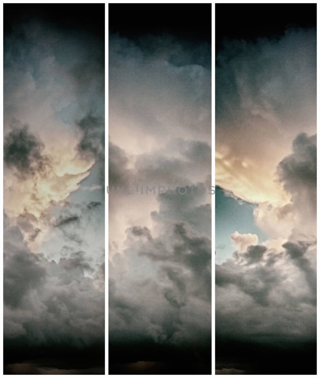 Cumulus Clouds by applesstock