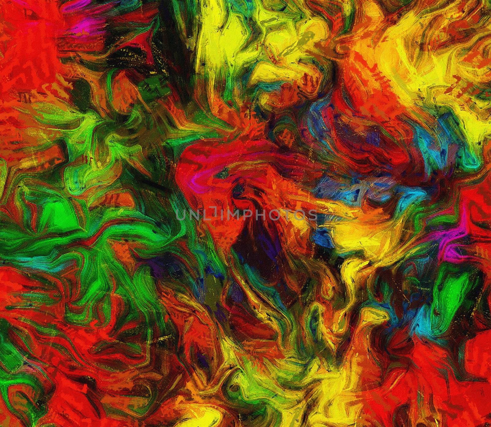 Colorful abstract composition.