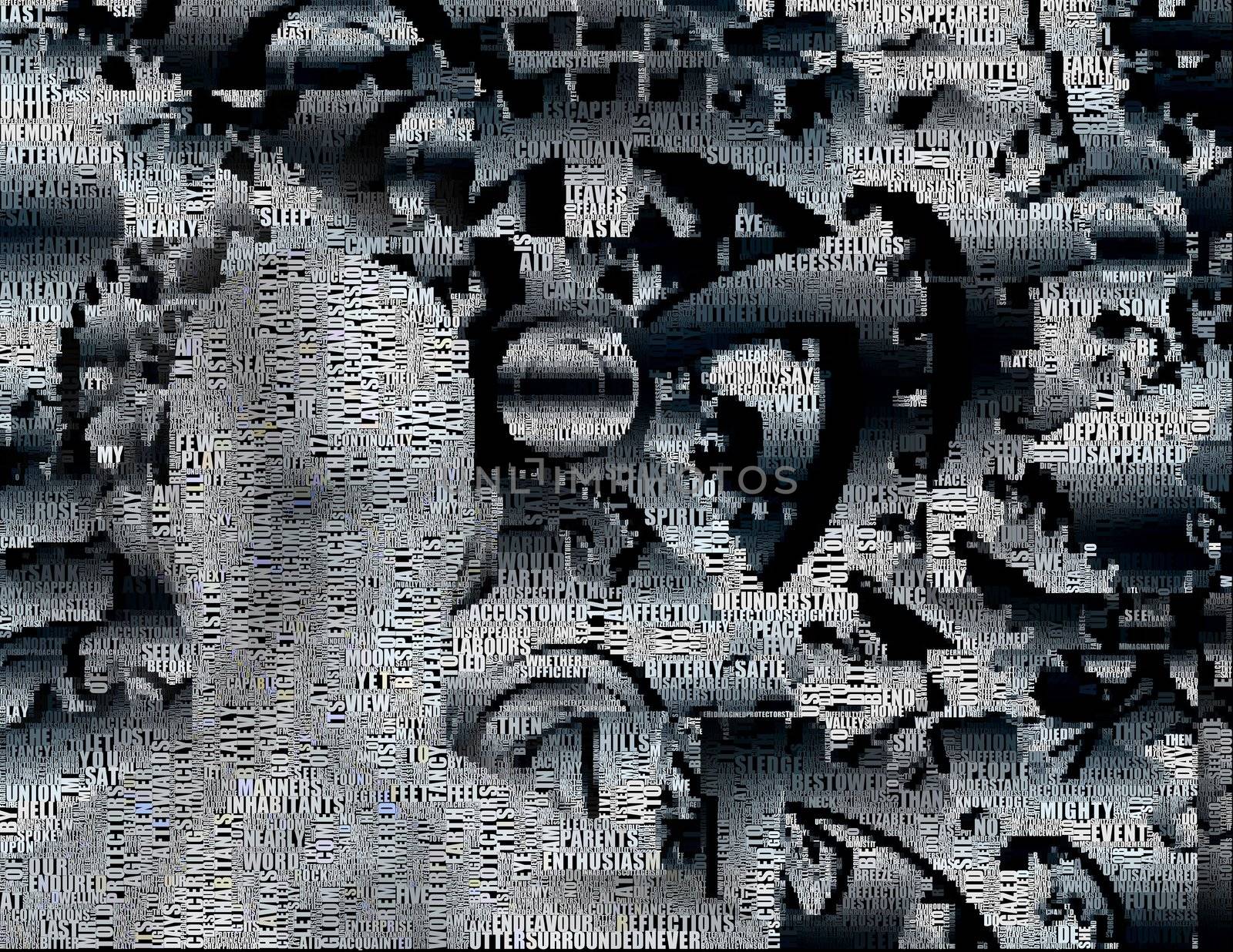 Man is standing before gears