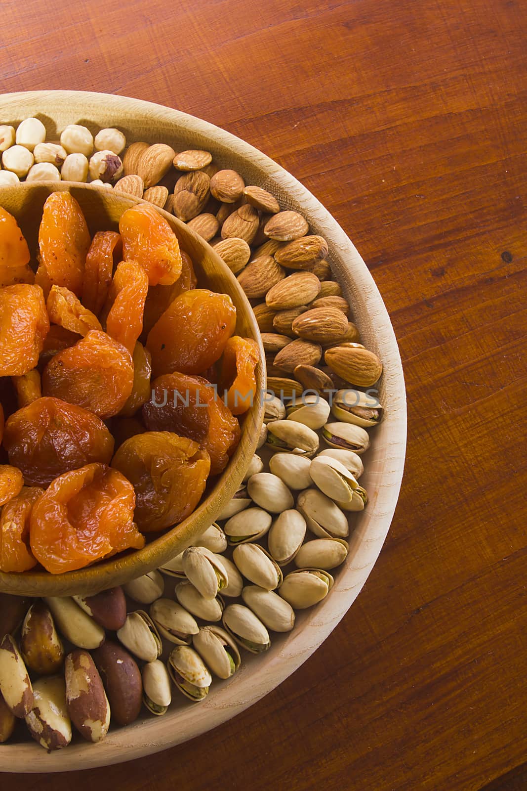 Set of nuts and dried fruits. by VIPDesignUSA