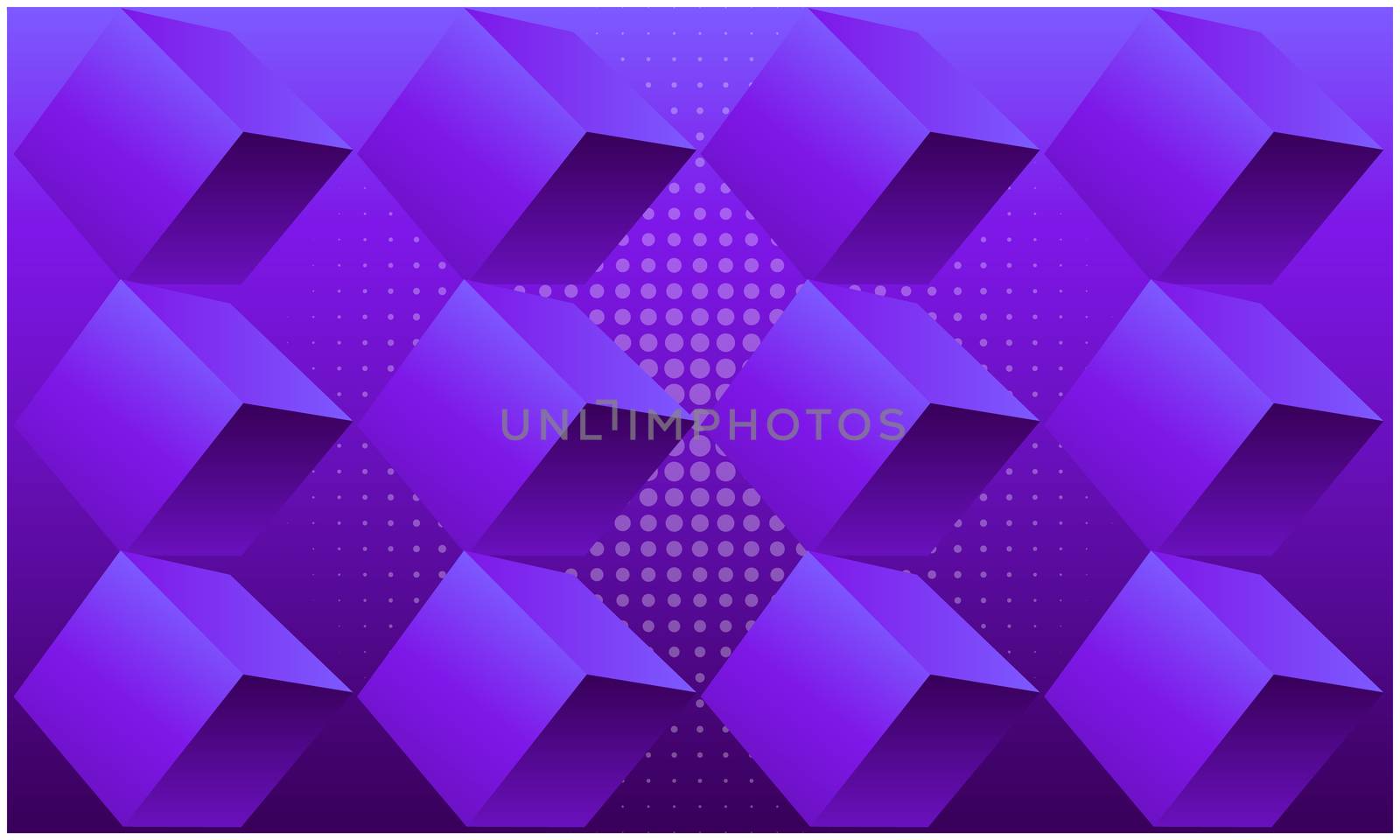 digital textile design of boxes on abstract background