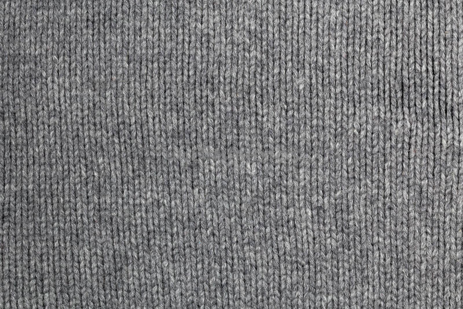 old gray warm wool sweater texture and background by z1b