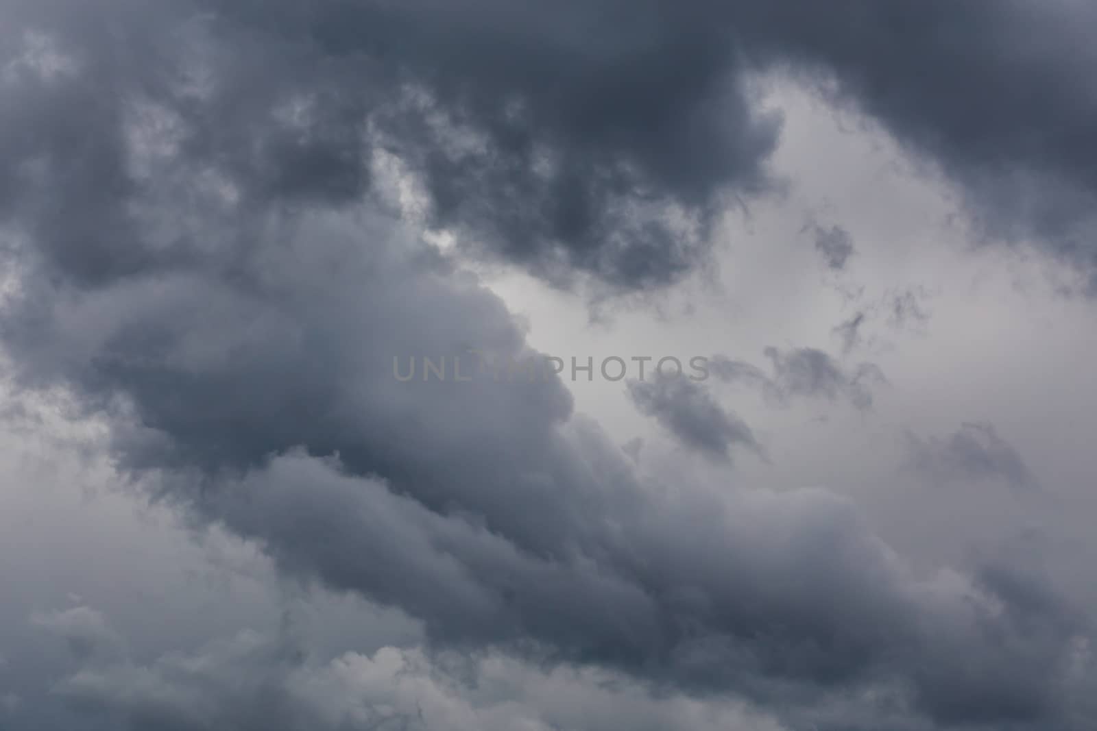 gray incoming storm clouds dark closeup backdrop by z1b