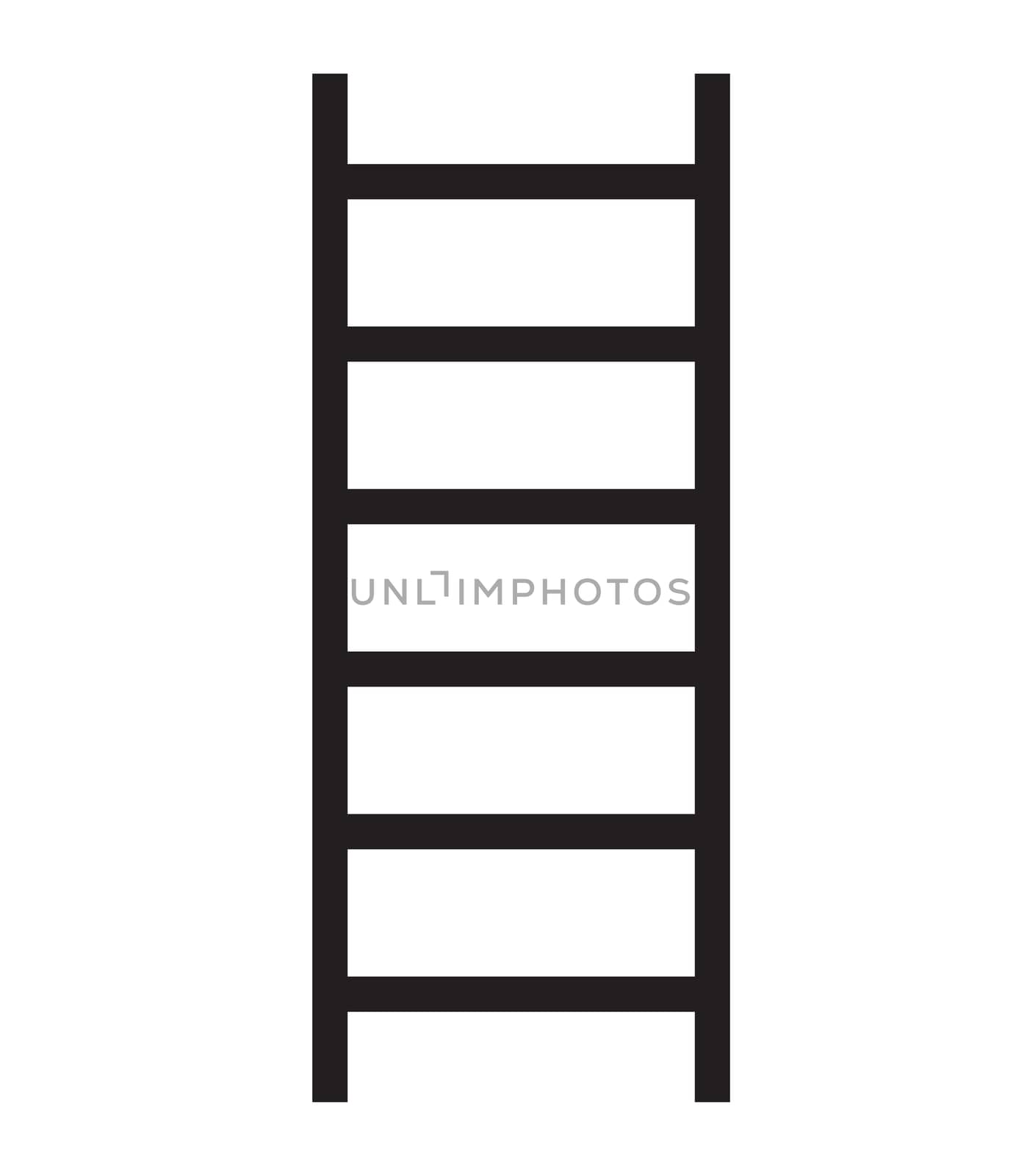 ladder Icon on white background. ladder symbol. flat style. ladder icon for your web site design, logo, app, UI. 