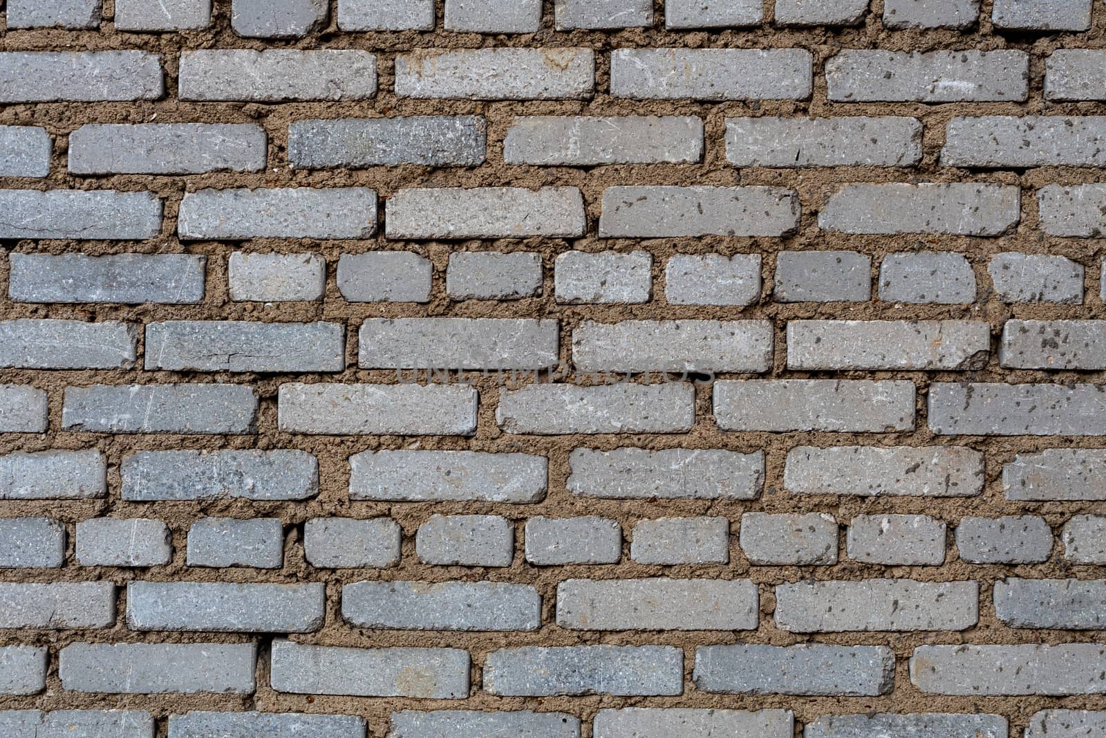 white silicate brick wall close flat outdoor texture and background