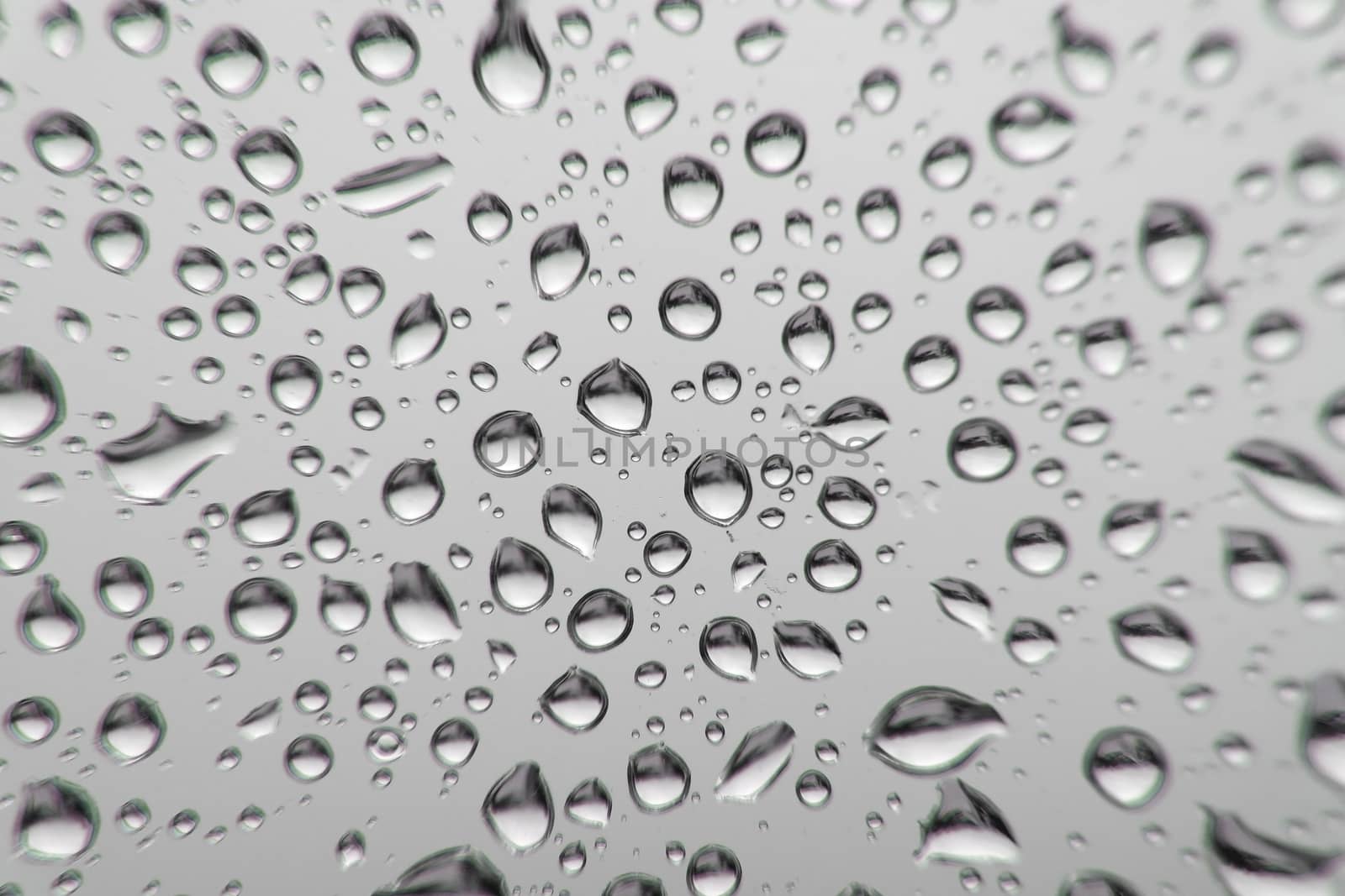 Drops of rain on the window by sergpet