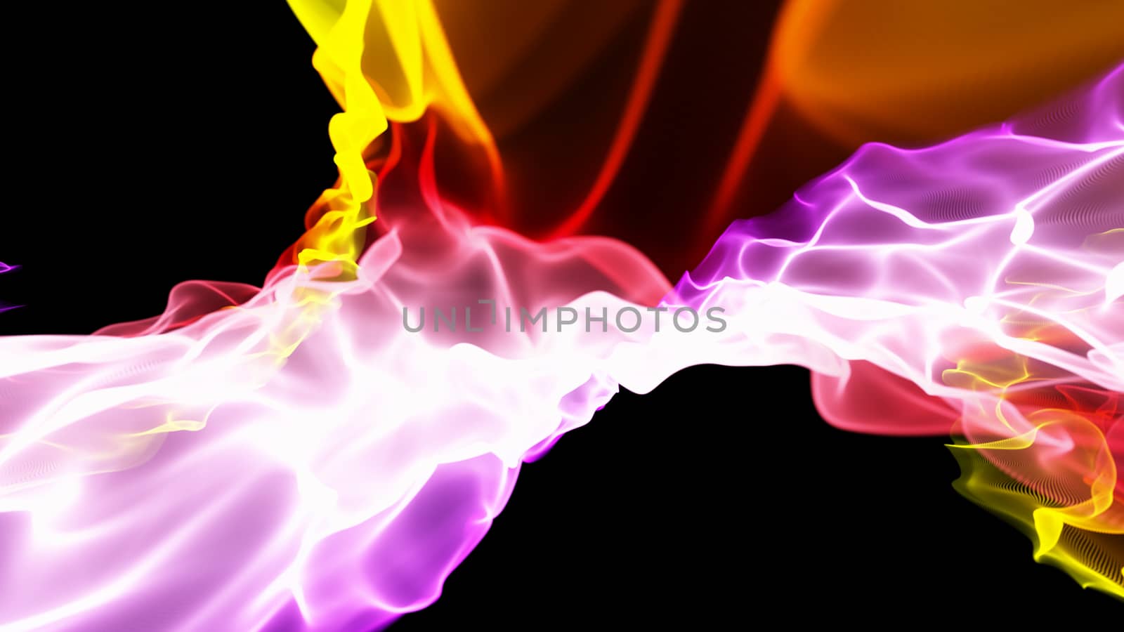 color canvas smoke,abstract illustration by alex_nako