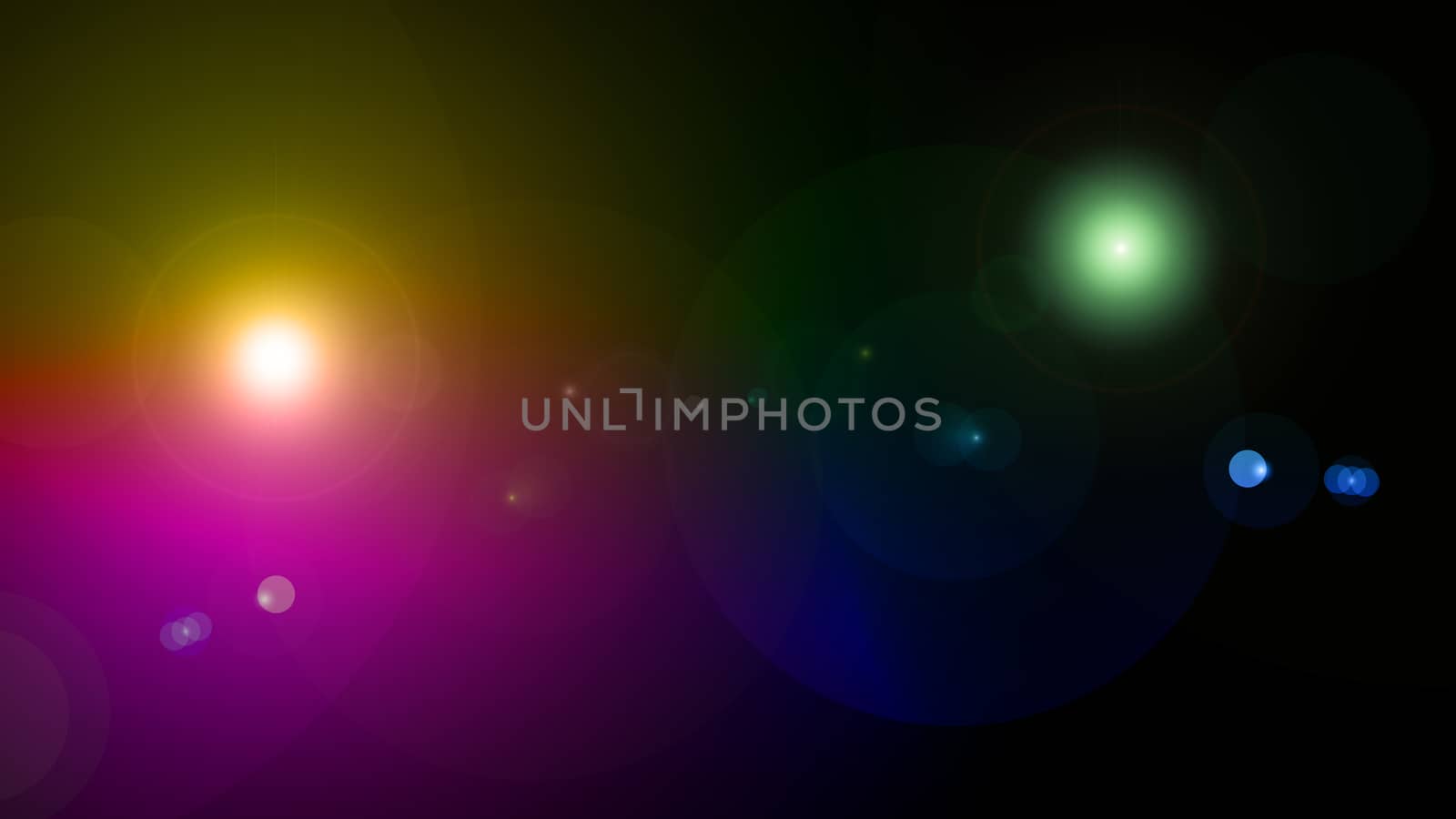 flash light lens flare ray abstract background