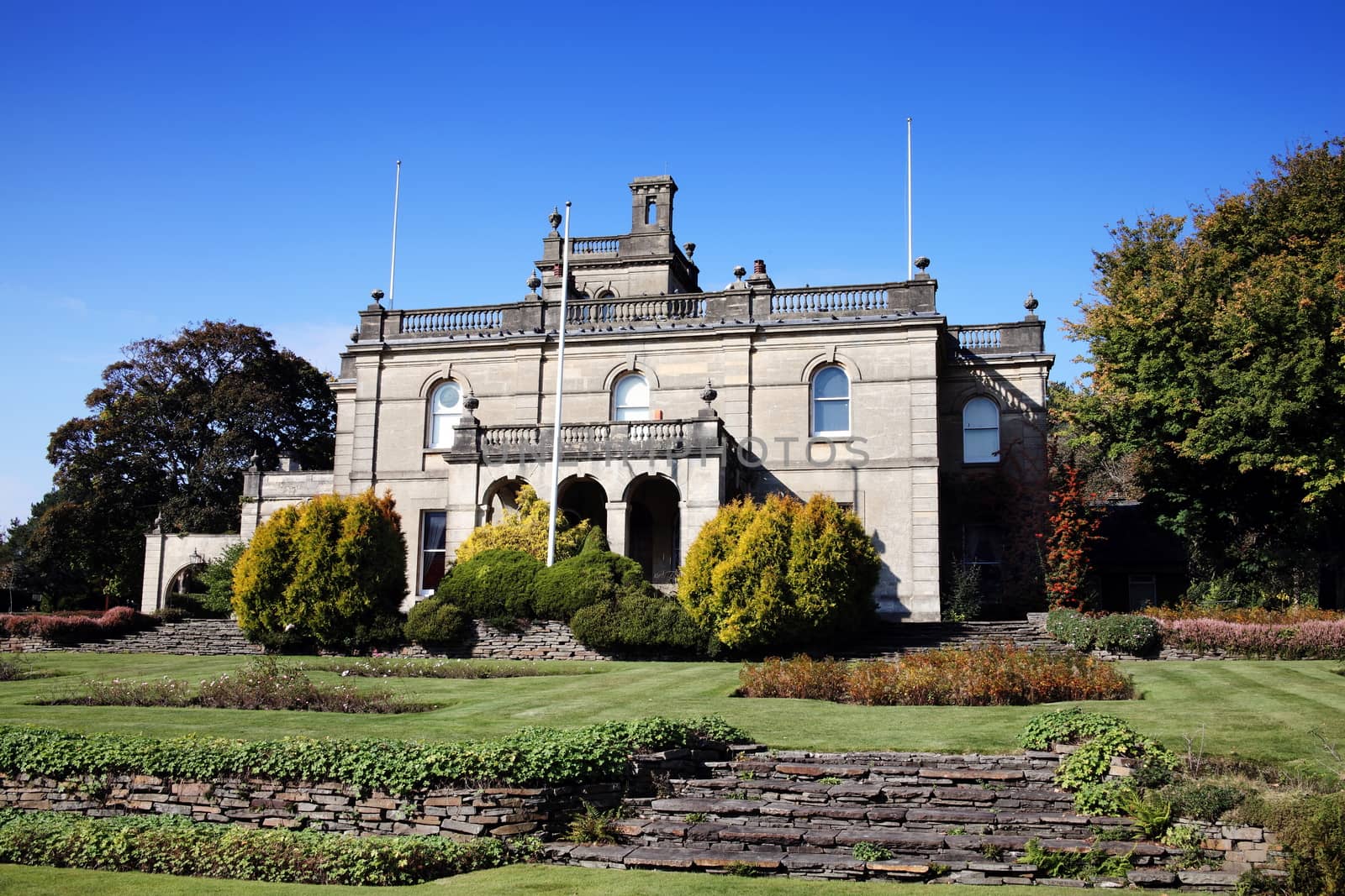 Parc Howard, Llanelli, Carmarthenshire Wales UK is one of the Welsh county's most popular travel destination landmark attractions stock photo