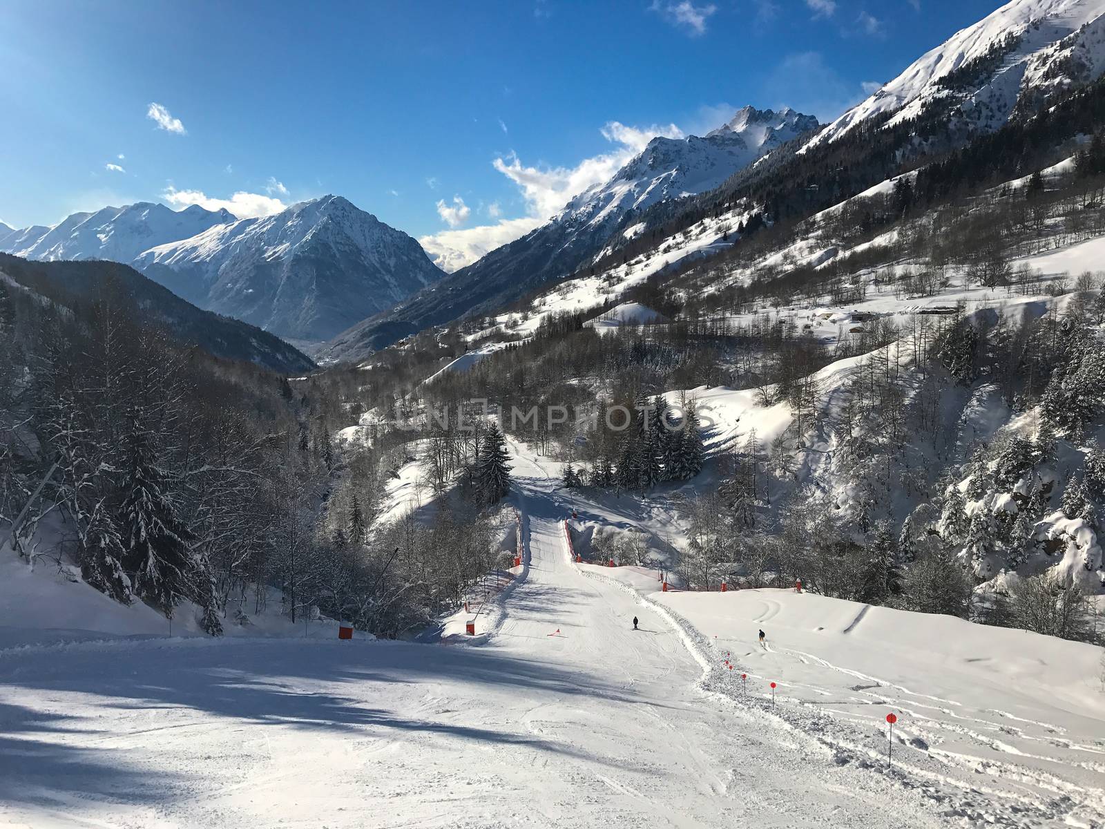 Alps in winter by Kartouchken