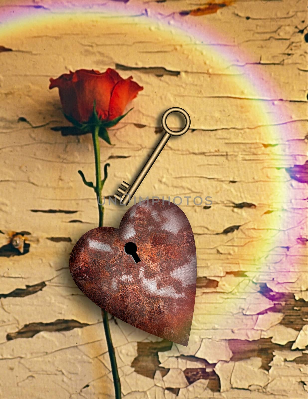 Rusted love by applesstock