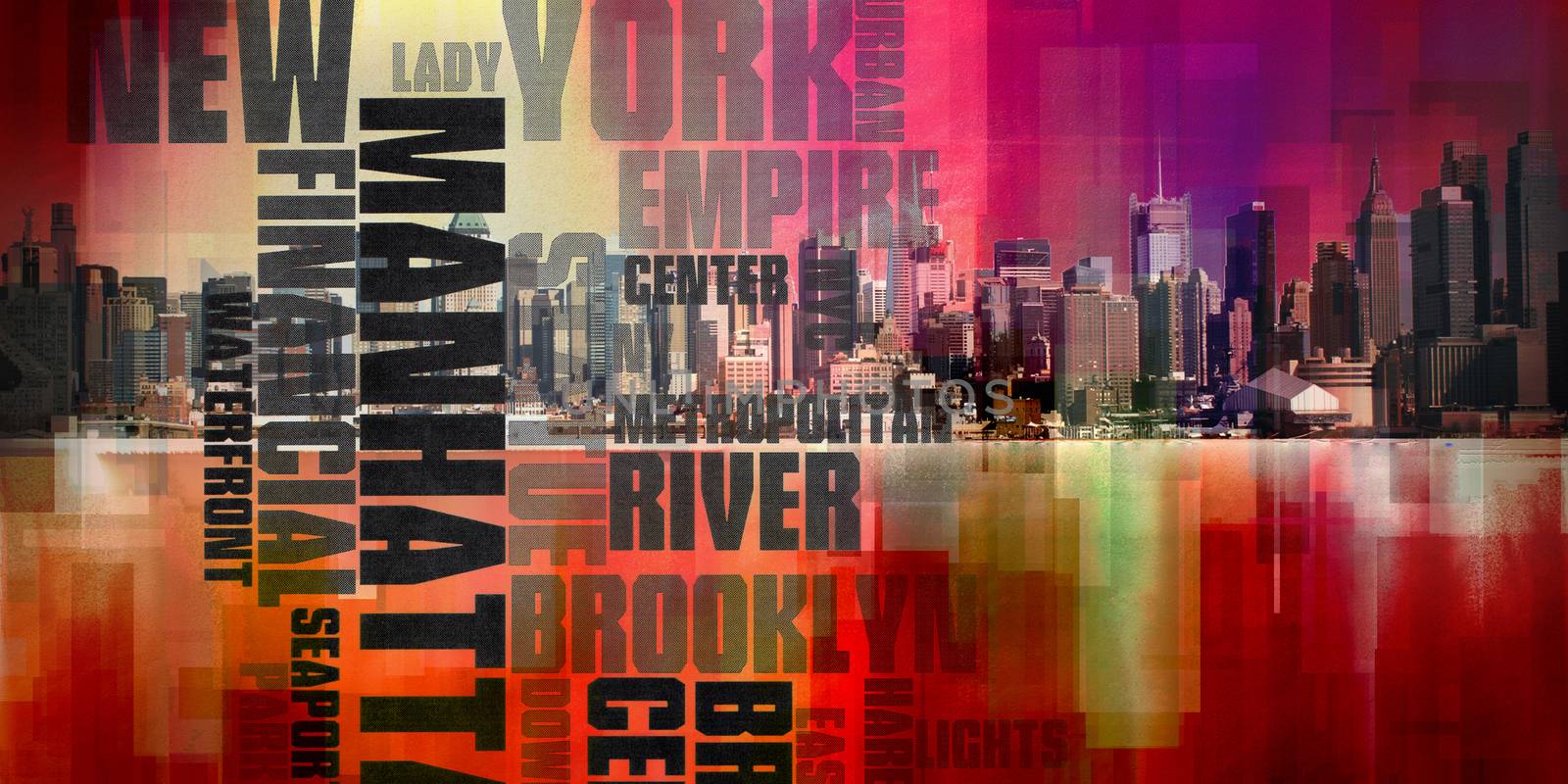 Modern Abstract, Manhattan. New York
