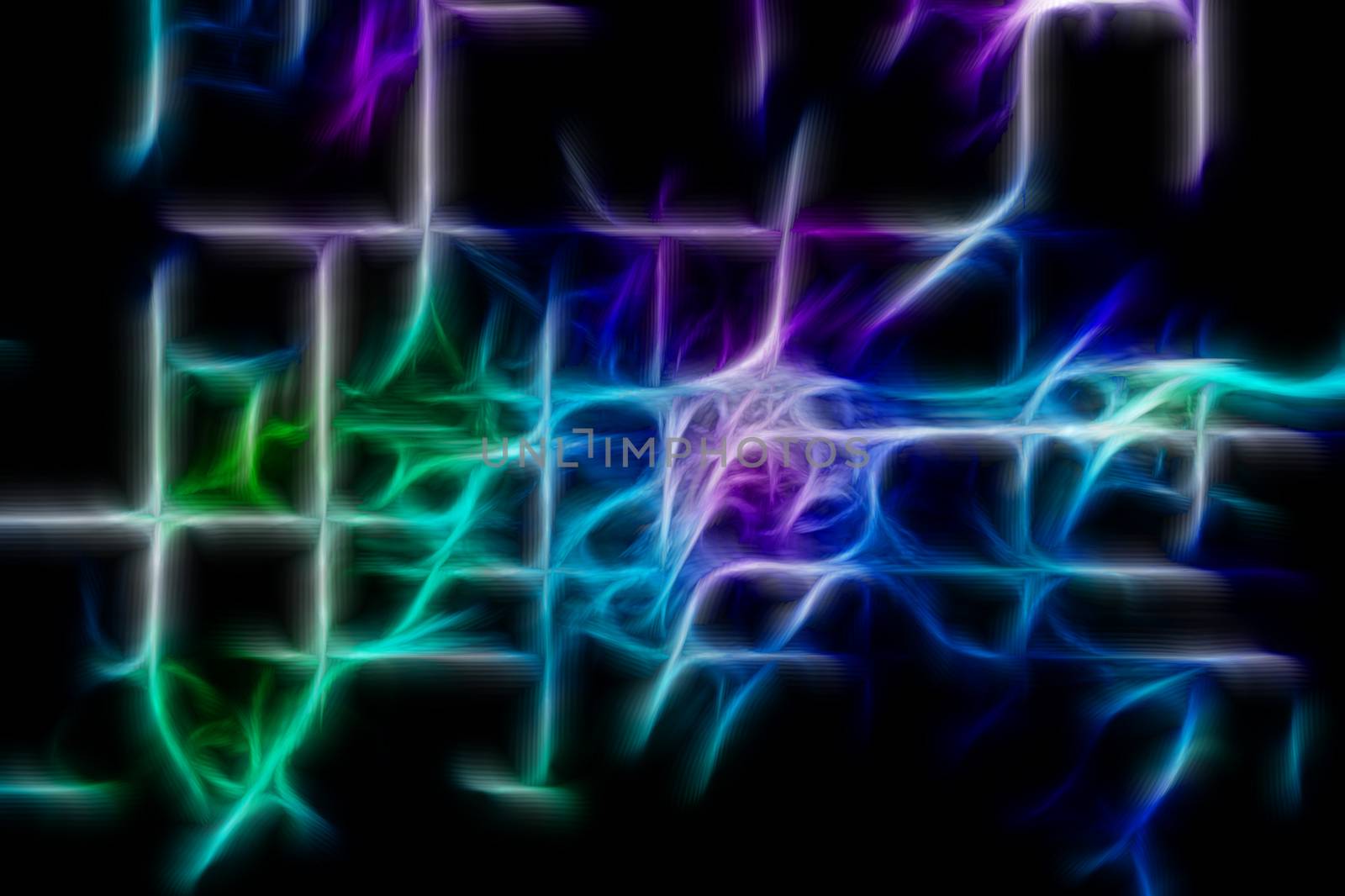 Geometric Abstract. Colorful light