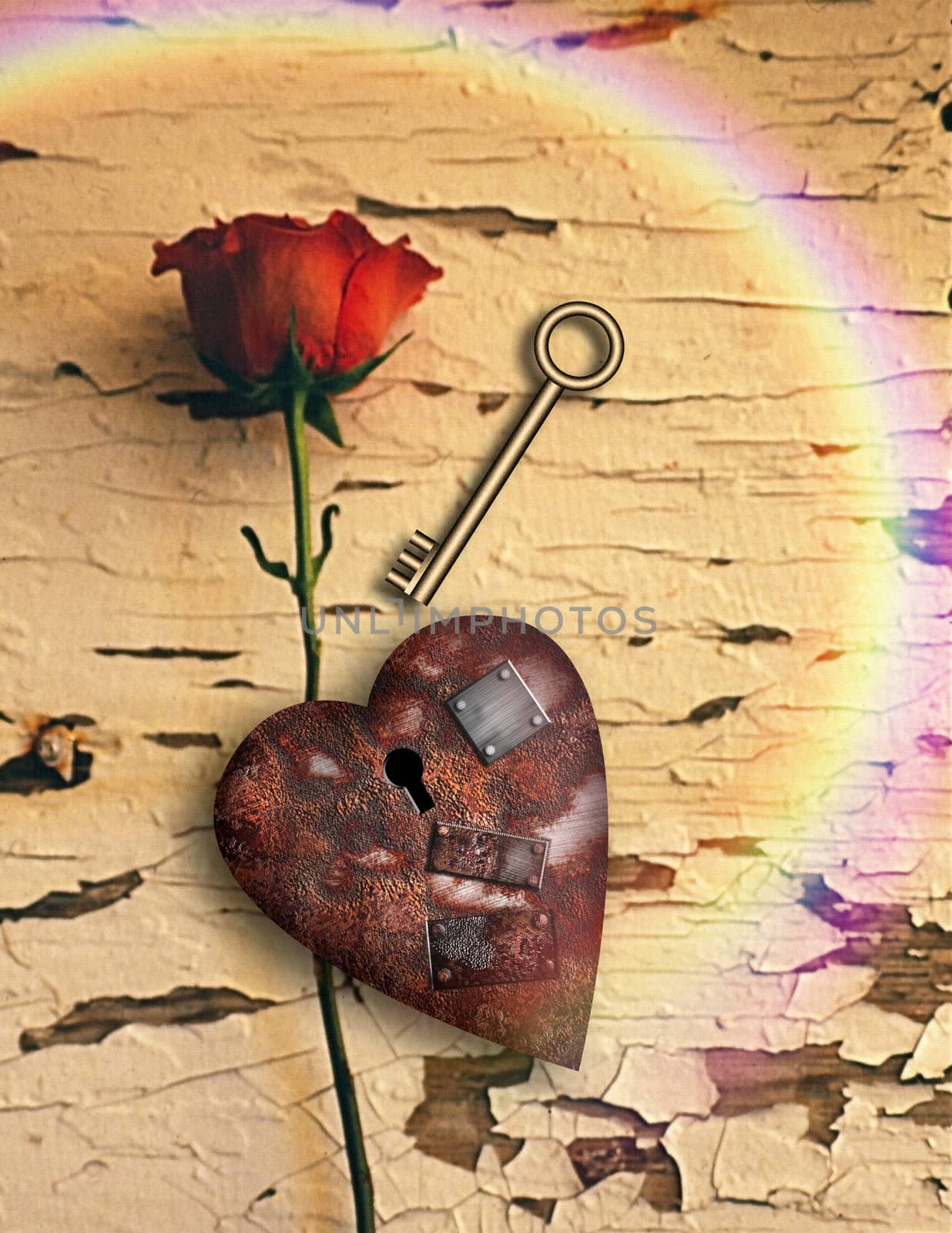 Rusted love by applesstock