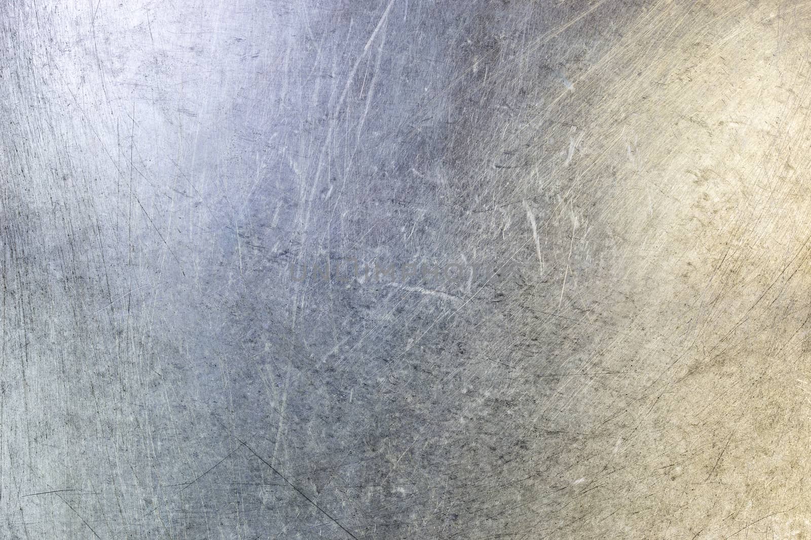 scratched flat stainless steel sheet surface background and texture by z1b