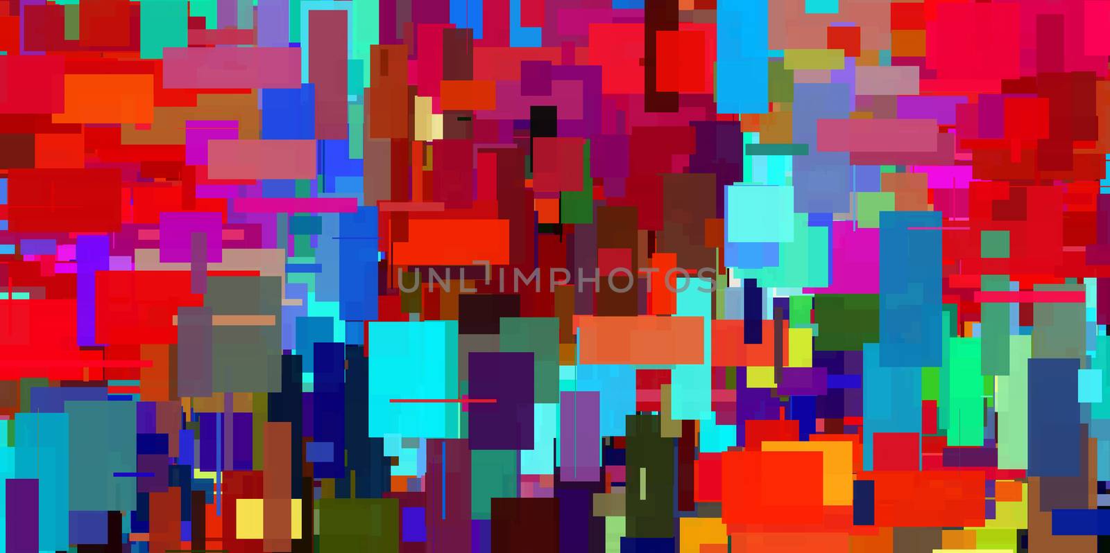 Colorful Abstract Geometric Background by applesstock