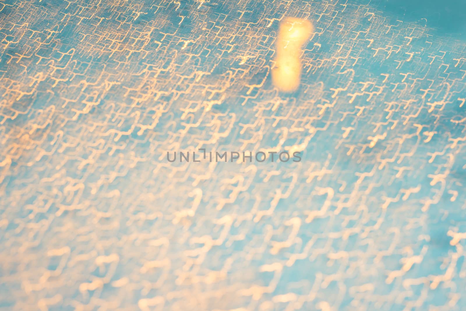 Abstract background, Blur water drops and light on glass background